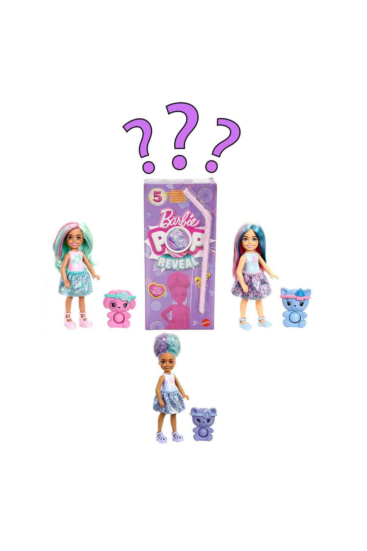 Barbie Chelsea POP Reveal Atıştırmalık Serisi Sürpriz Paket JFY01