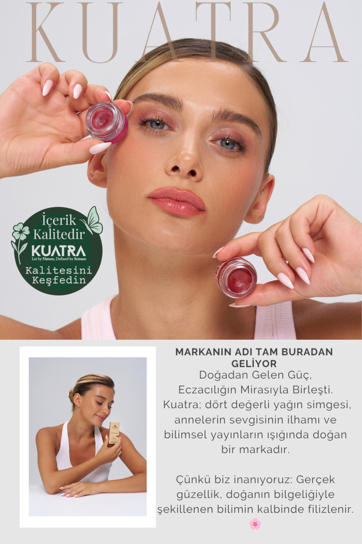 Calendula Glow Şeftali Highlighter Aydınlatıcı Allık Ruj — صورتی 4 — تصویر 7 از 9