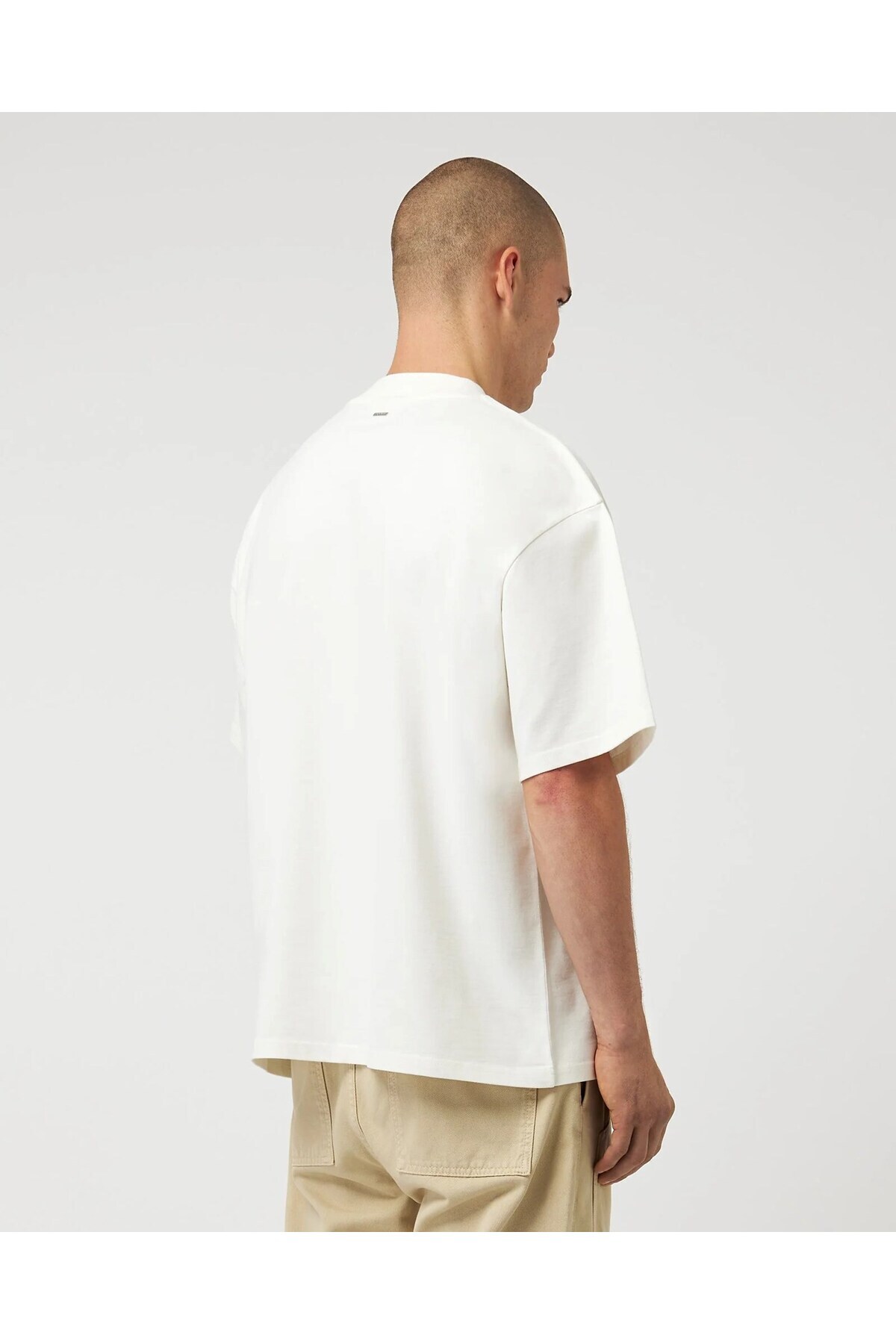 The Champ Clothing Bisiklet Yaka Eighty Five Yazılı Oversize Beyaz
