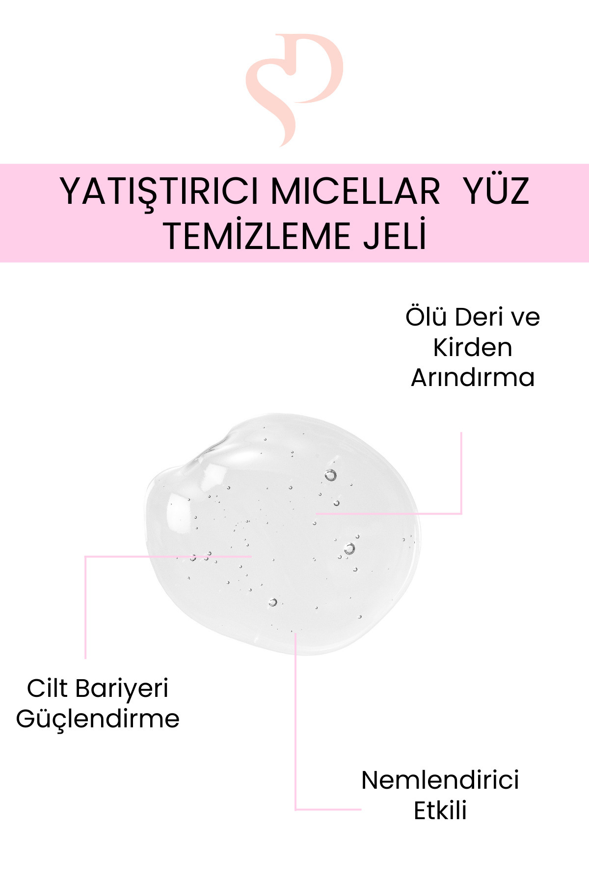 Seramid İçerikli, Nemlendirici, Yatıştırıcı Micellar Yüz Temizleme Jeli 200 ml — YUZTEMIZLEME — تصویر 4 از 6