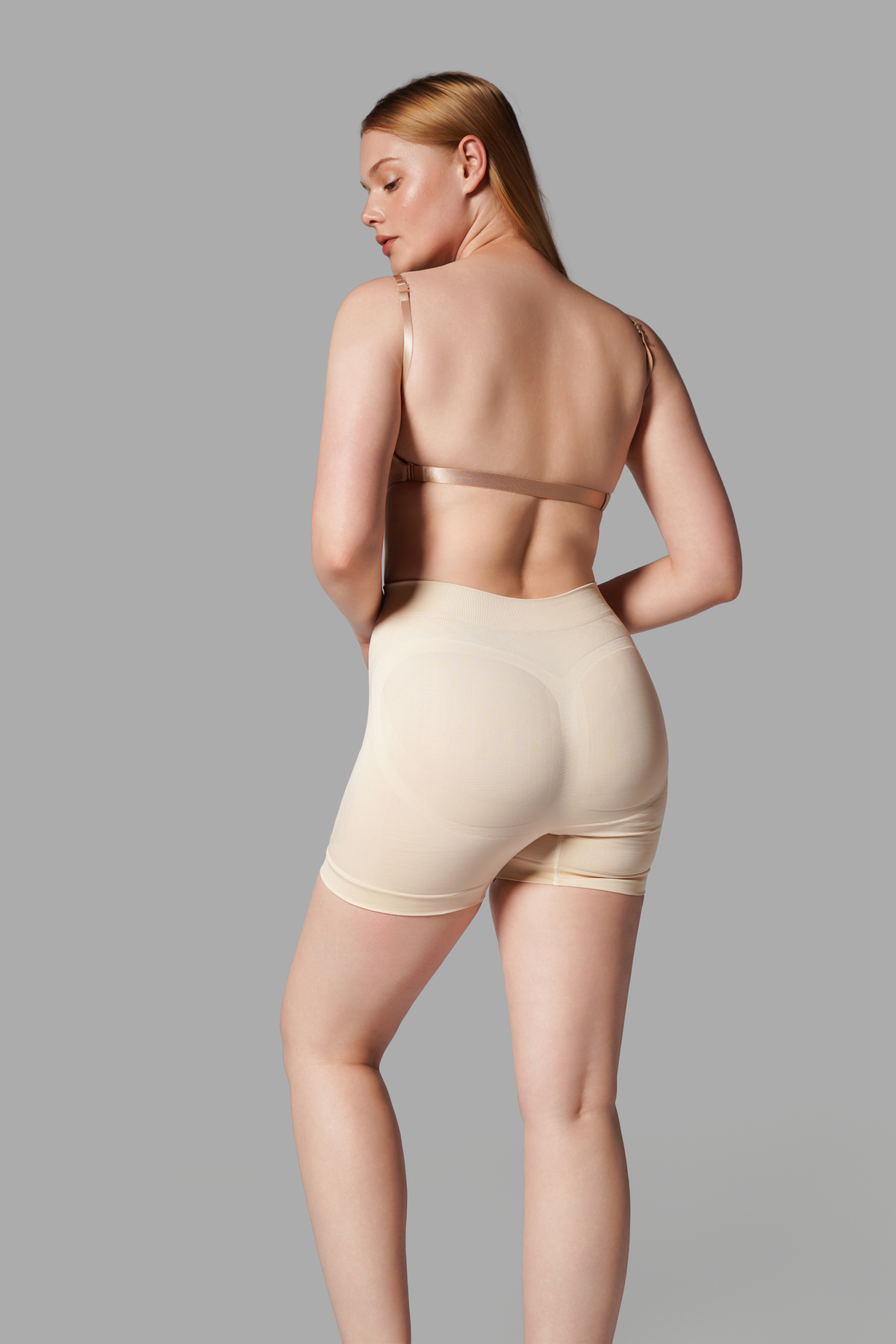 FİT WOMEN Push Up Seamless Dikişsiz Popo Şekillendirici Kısa Paçalı Korse 2064 görsel 6