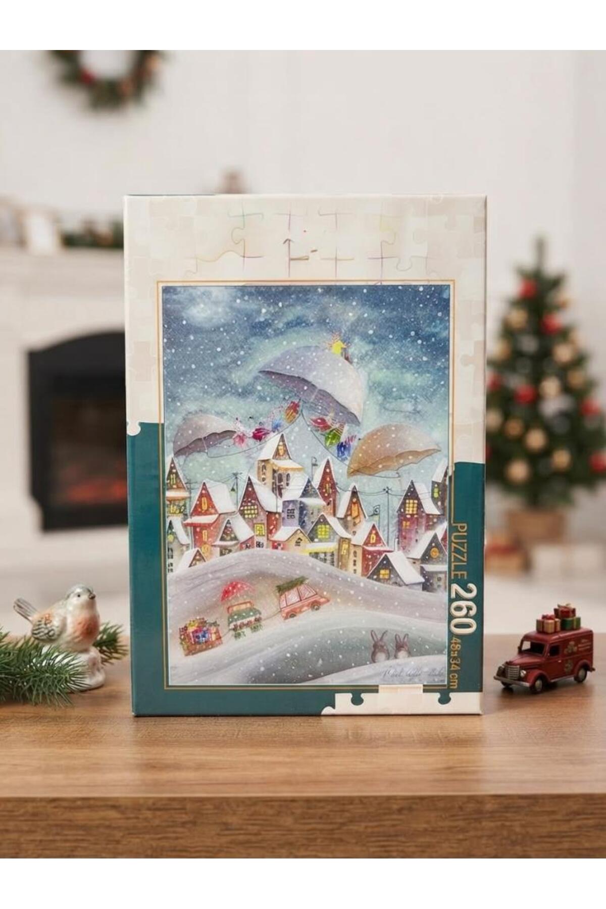 260 Pieces Winter Themed Puzzle Winter Tale A Magical Puzzle Experience That Will Add Joy to Your Home