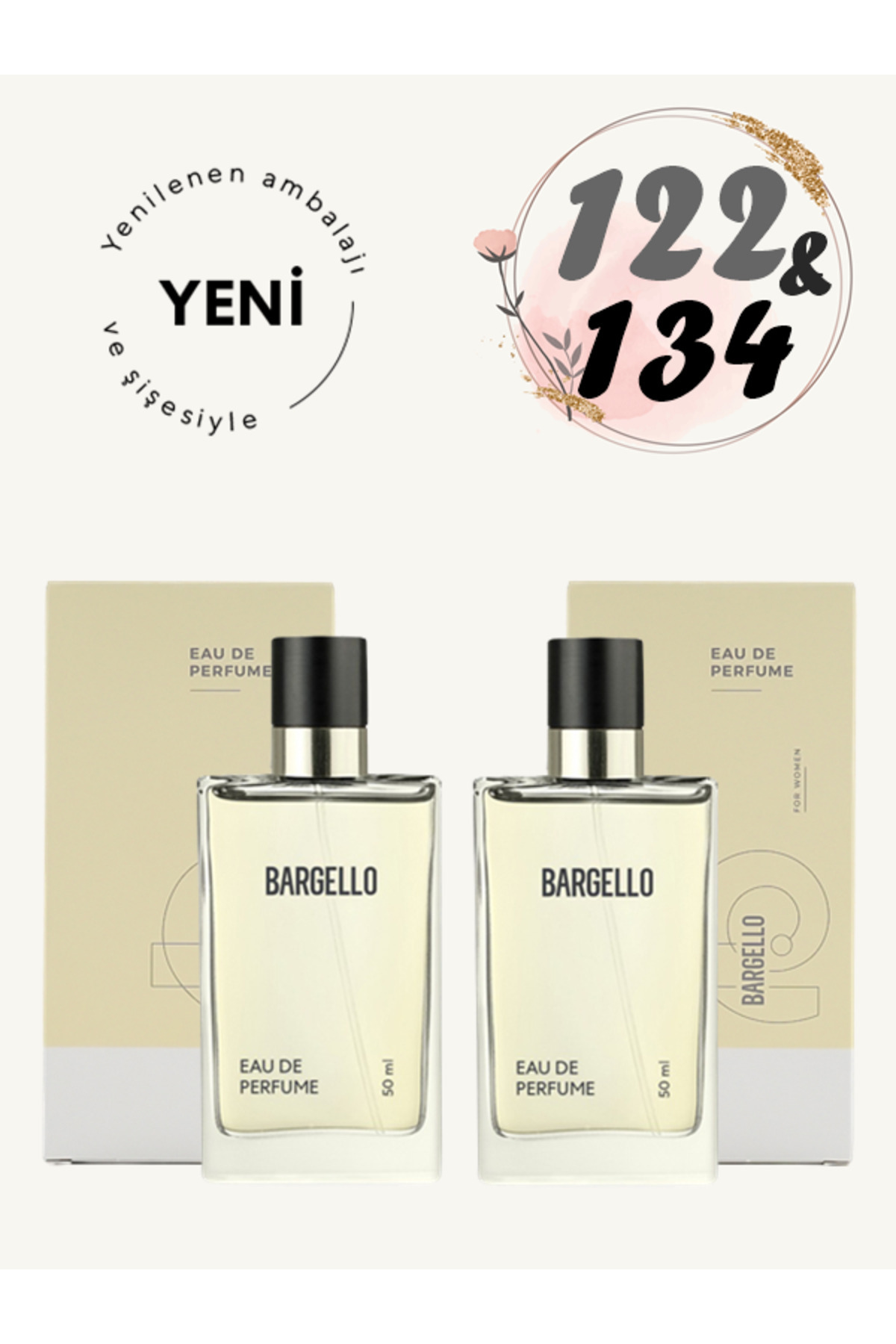 Kadın Parfüm Seti 122 Oriental 134 Oriental 50 ml Edp — 122134 — تصویر 2 از 2
