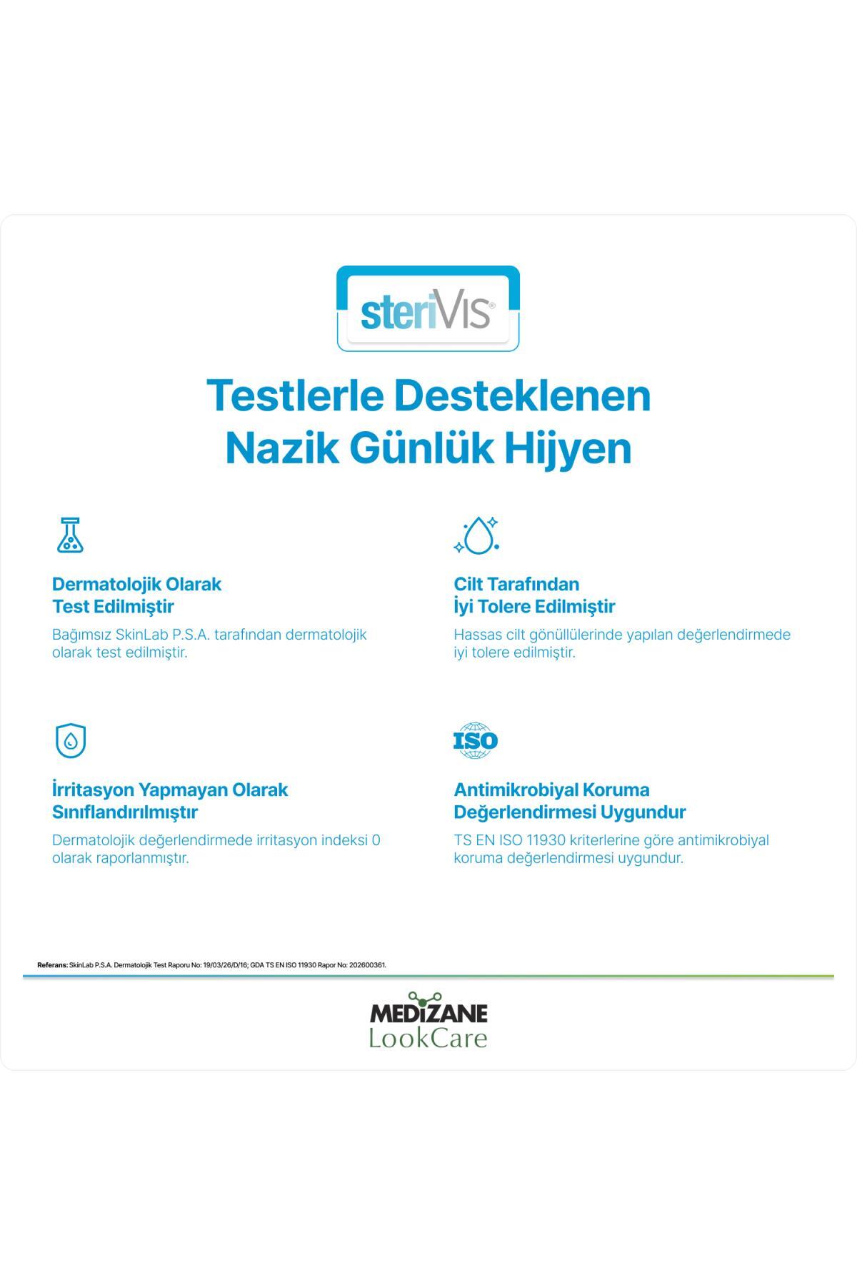LookCare SteriVIS Hassas Göz Temizleme Mendili 10lu — 98731 — تصویر 6 از 7