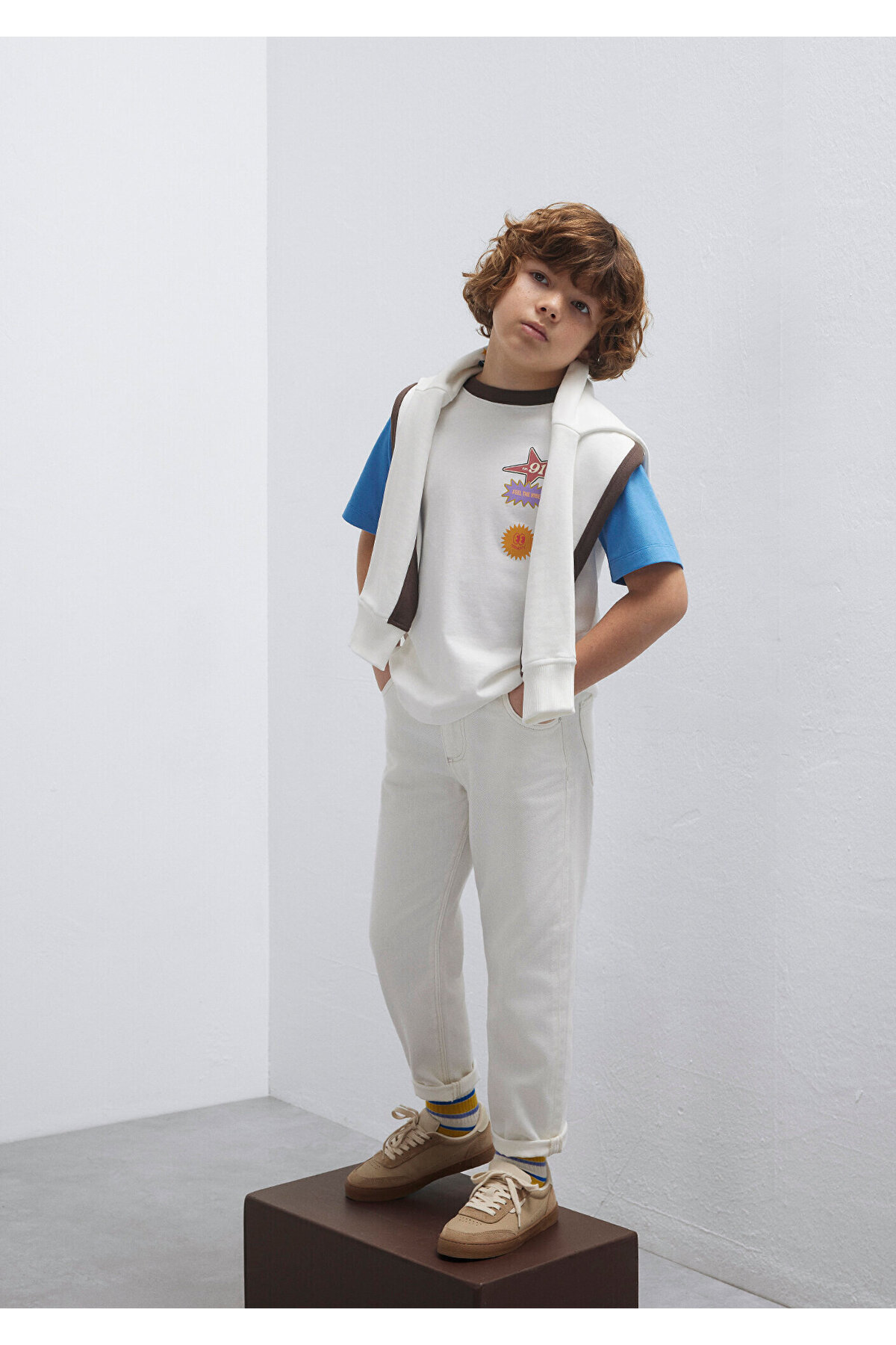 Mars 90s Off-White Jean Trousers 6011361-A2945