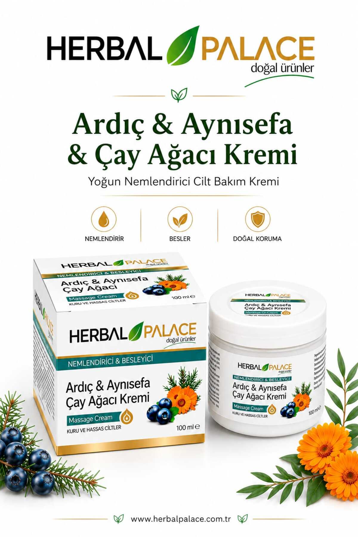 ARDIÇ & AYNISEFA & ÇAY AĞACI KREMİ 100ML — ARDAYNÇAY — تصویر 2 از 3