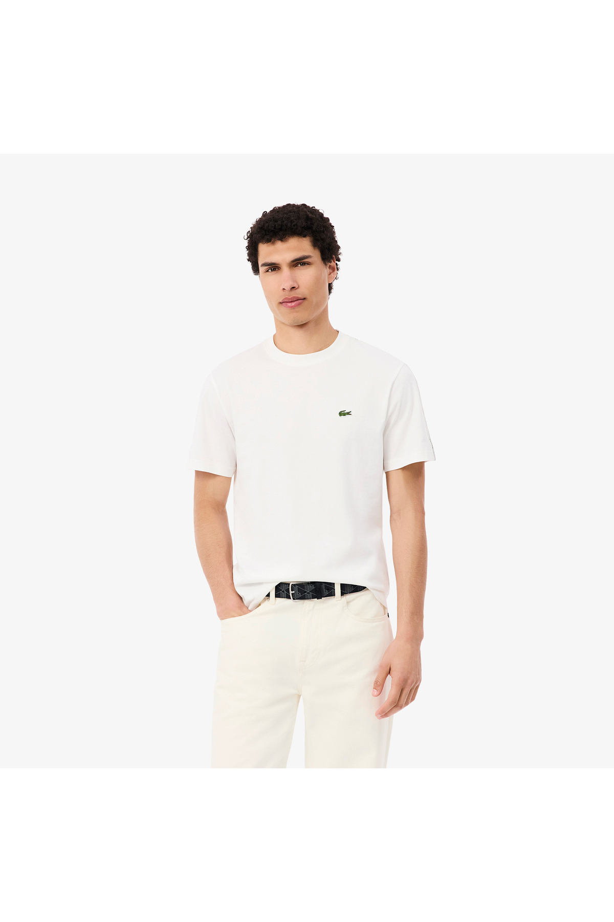 تیشرتمردانهLacosteسفید تیشرتمردانهLacosteسفید