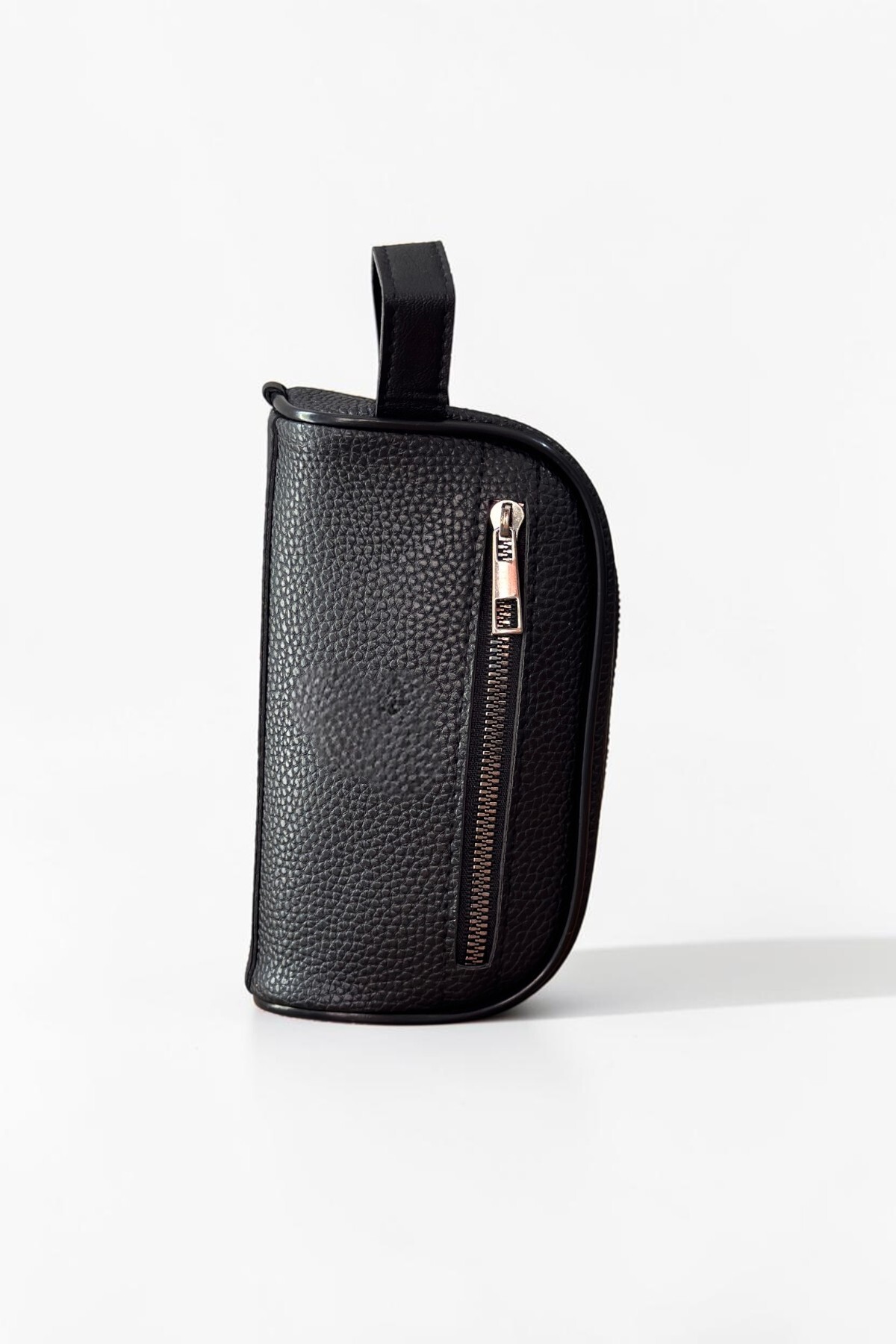 Classbag Erkek Siyah Renk Suni Deri İki Gözlü Portföy Traşlık El Çantası görsel 4