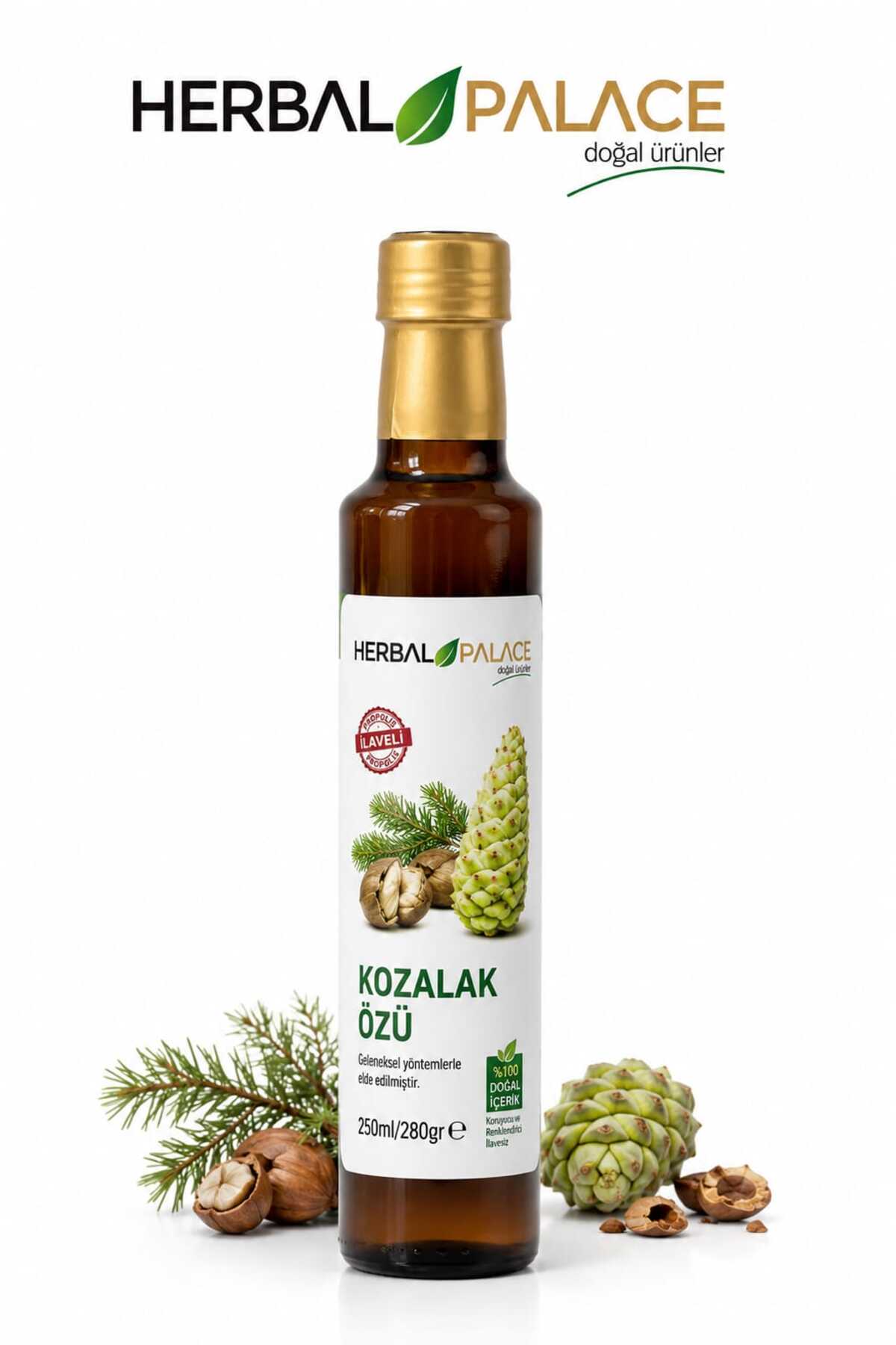 Herbal Palace Kozalak Özü - %100 Geleneksel Kaynatma Kazanda