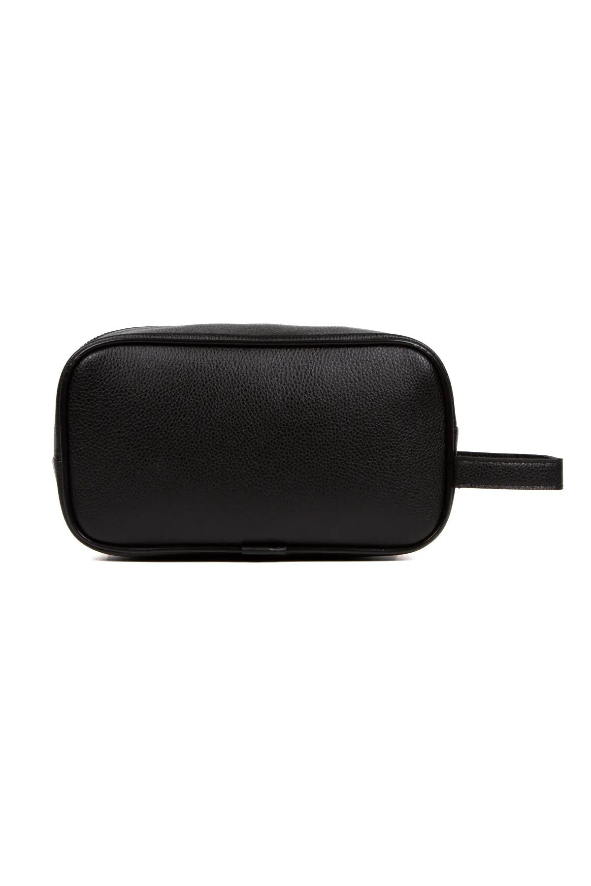 Newish Polo Erkek Deri Portföy Clutch Traş Kozmetik Bakım Ve Günlük El Çantası - Siyah görsel 4