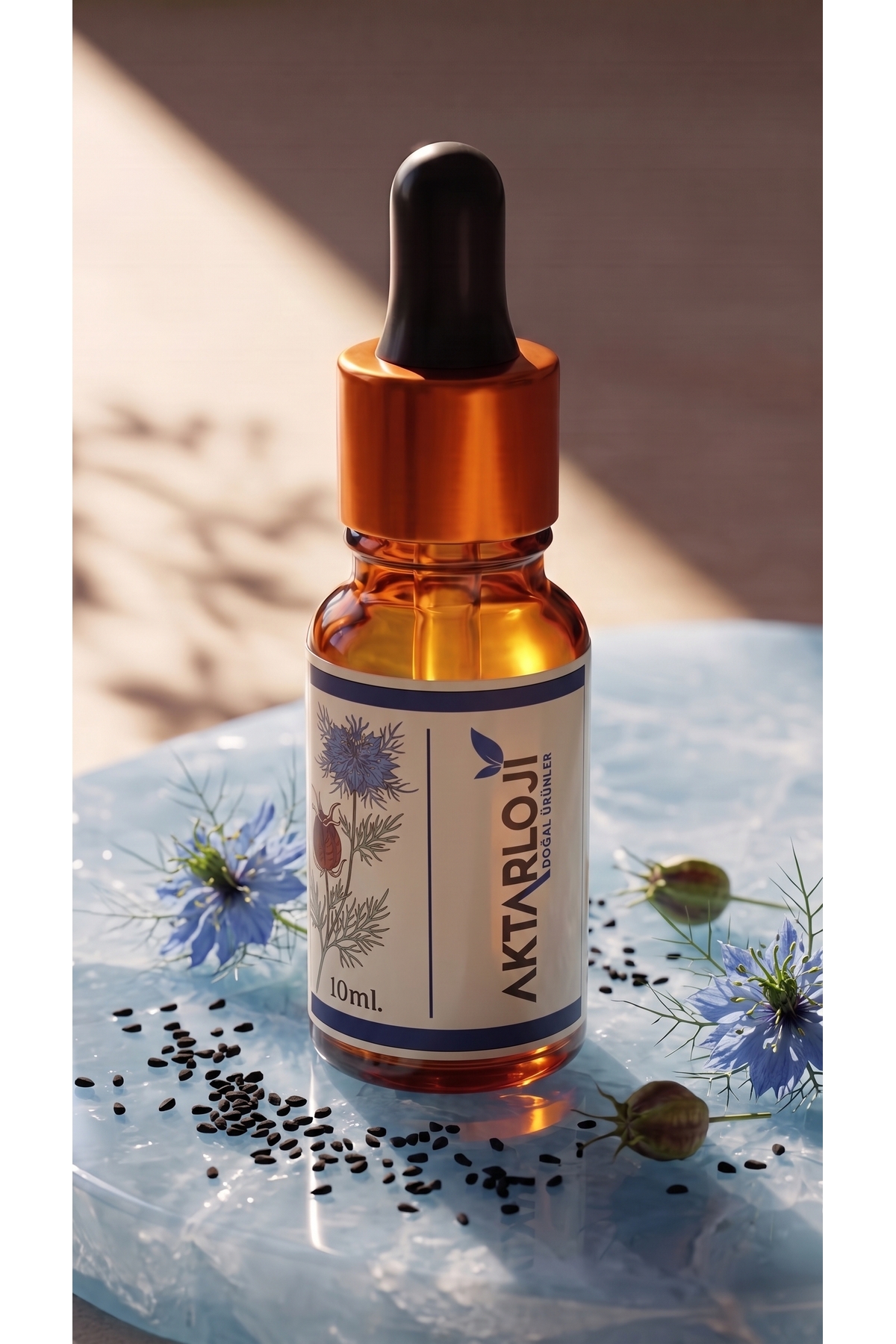 روغن دانه زیره سیاه 10 میلی لیتر / پرس سرد / 100% خالص و طبیعی / زیره سیاه — A1-BlackCumin-Oil-10 — تصویر 8 از 8