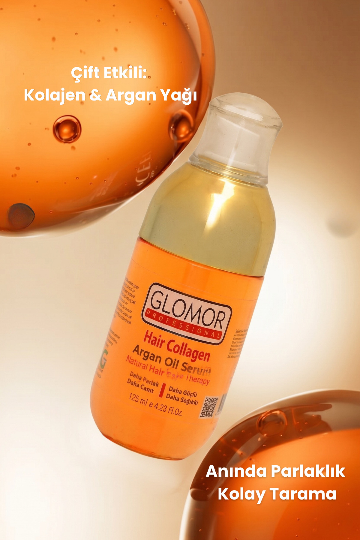 Kolajen & Argan Yağı Saç Bakım Serumu — 3 — تصویر 2 از 4