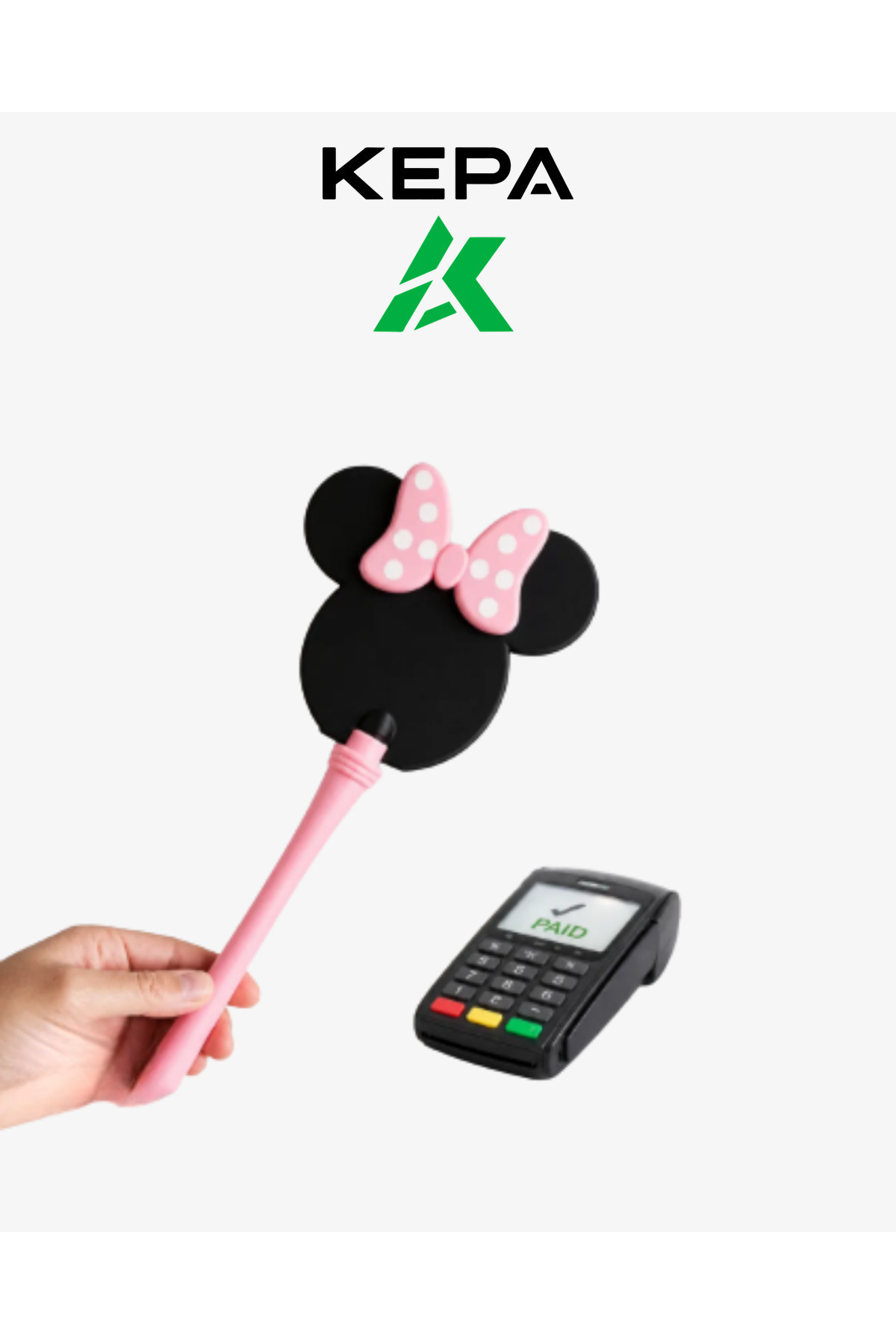 Minnie Mouse Çubuğu Temazsız Kredi Kartlık