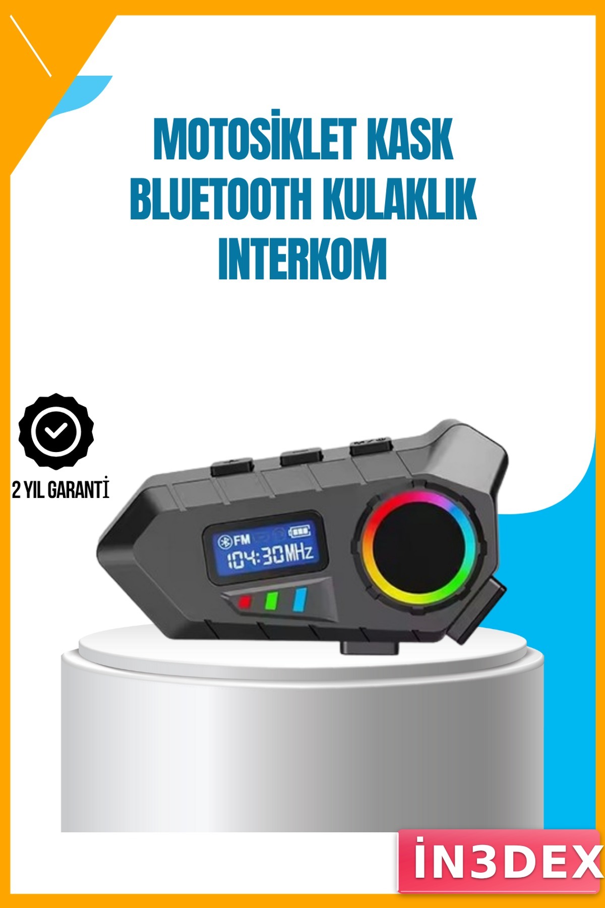 Kablosuz Bluetooth 5.4 Hoparlör IP65 Su Geçirmez 40 Saat Pil
