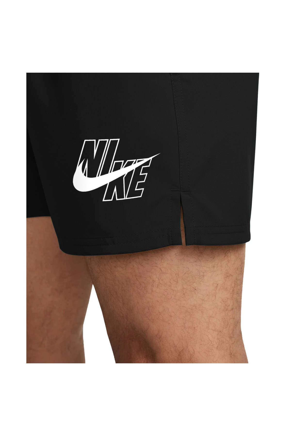 Nike Logo Lap 5 Volley Men's Black Swim Shorts- Trendyol