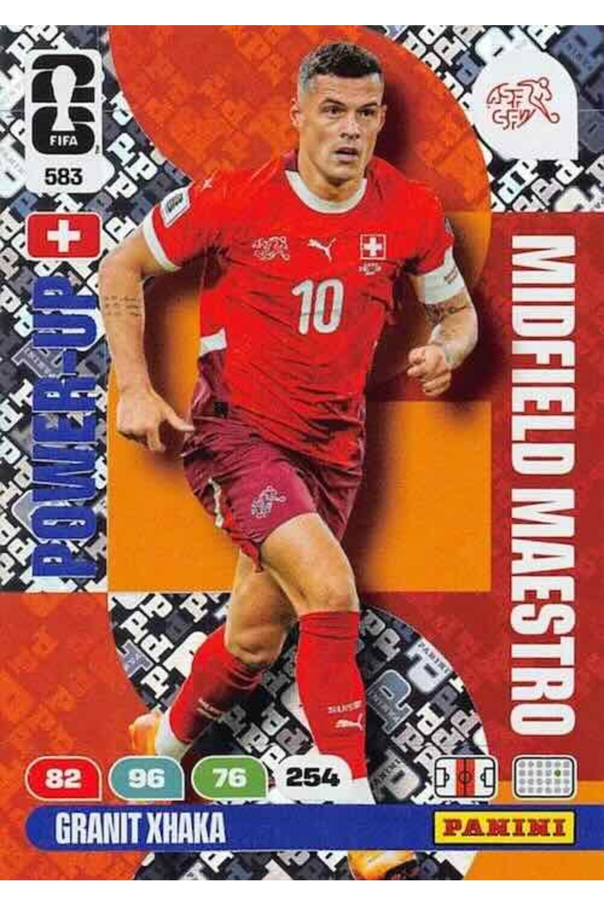 レア　地球　VIZ• A• BALL 14ポンド Panini 2026 Adrenalyn XL FIFA World Cup 2026 #583 Granit Xhaka MM