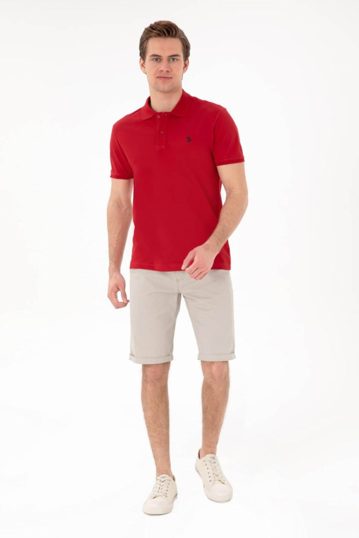 پولوشرت مردانه یقه پلو | یو اس پولو U.S. Polo Assn. 8731 TR - تصویر 4