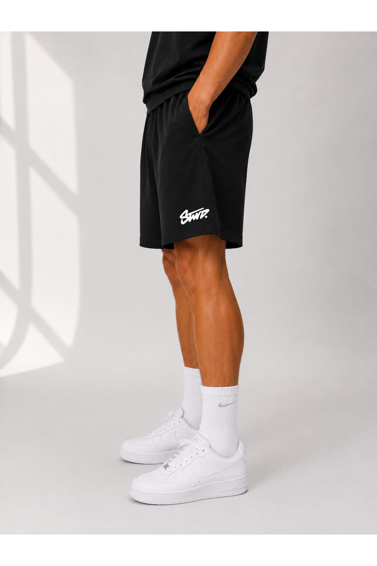 ZAVIXO -Erkek Oversize Şort Modern Casual Görünüm görsel 2