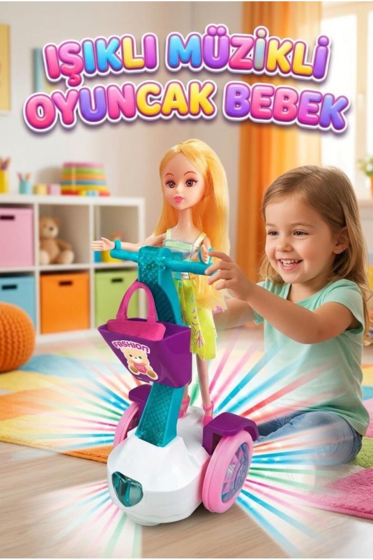 Tıfıl Toys Işıklı ve Sesli Sensörlü Dans Eden Bebek - Pilli
