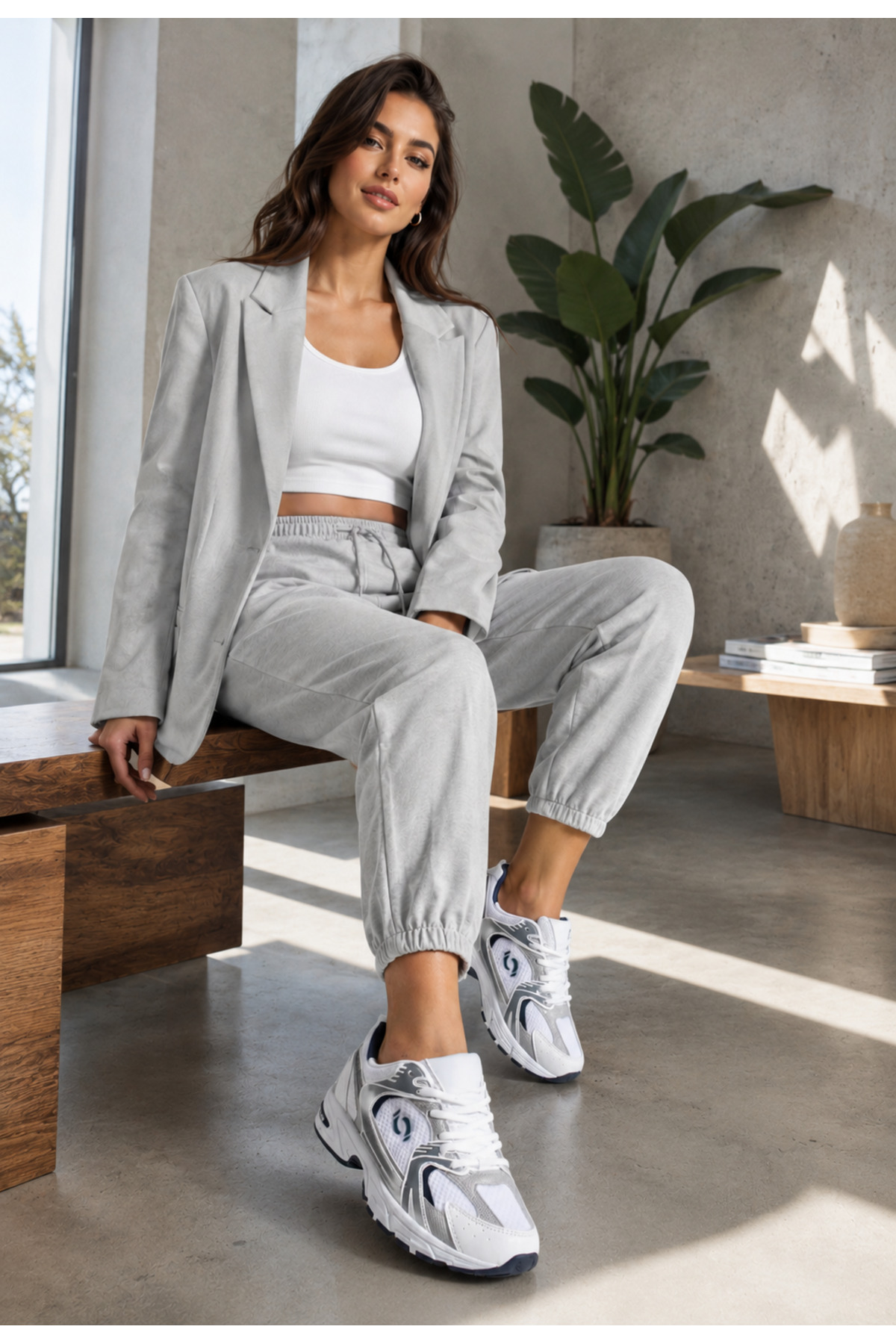 VANONE Unisex Sneaker Rahat Konforlu Ortopedik Günlük Spor Ayakkabı