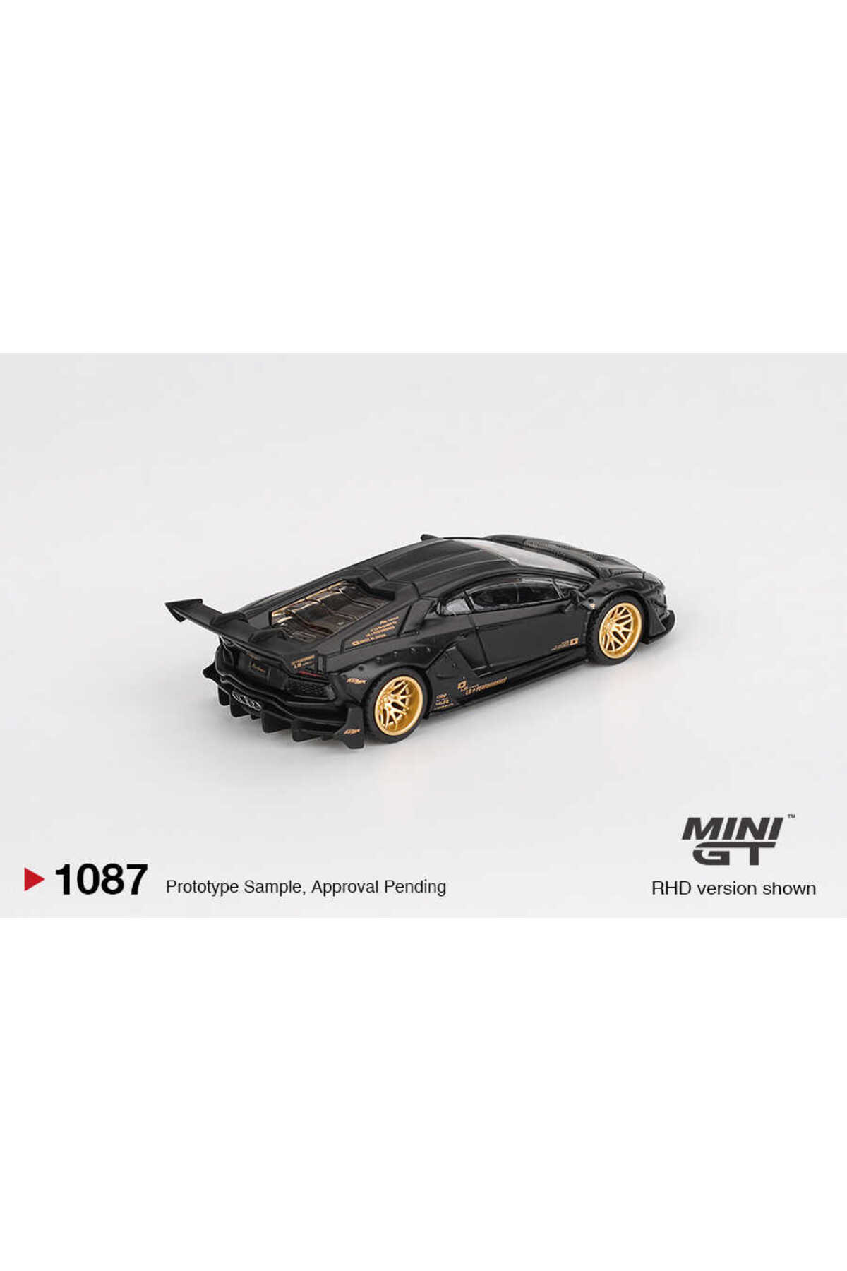 mini gt 1/64 1087 LB WORKS Lamborghini Aventador Limited Edition