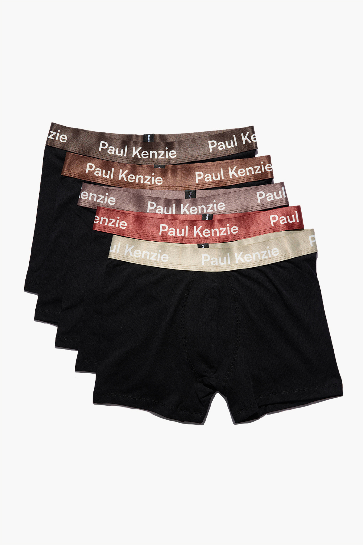 Paul Kenzie 5'li Erkek Boxer - Espresso