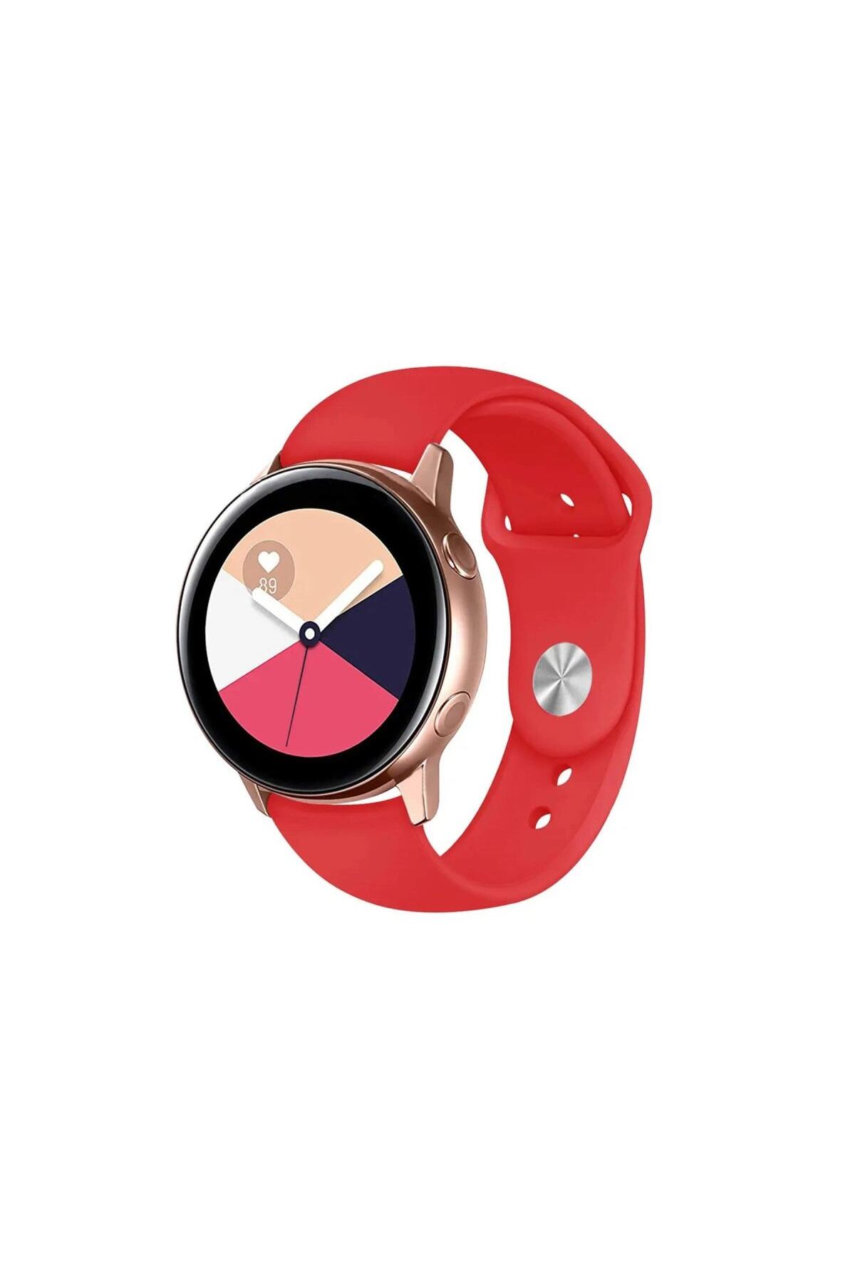 Watch 20mm Klasik Kordon - Kırmızı