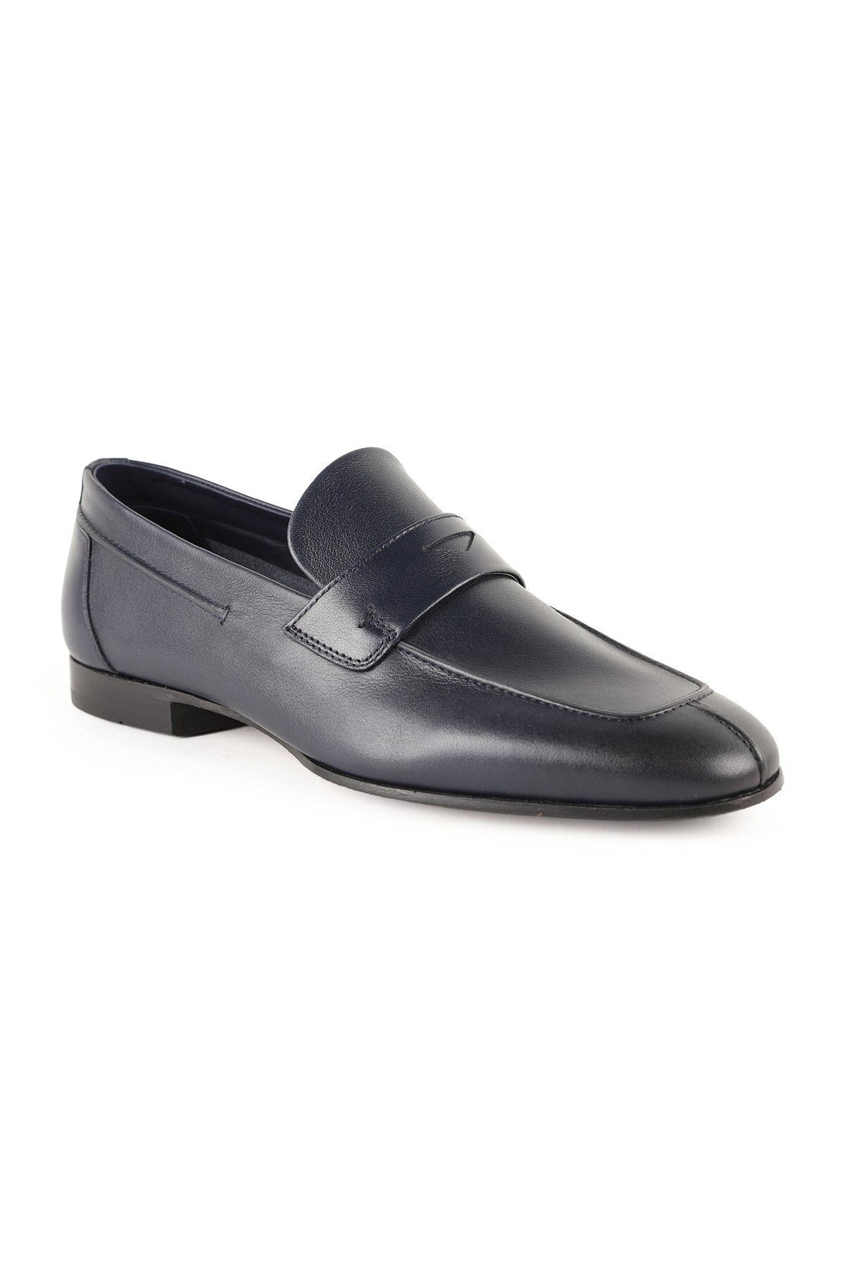کفش راحتی مردانه مدل Loafer کفش اداری کلاسیک با زیره چرم بوفالو اصل L5608  کفش کلاسیک Libero