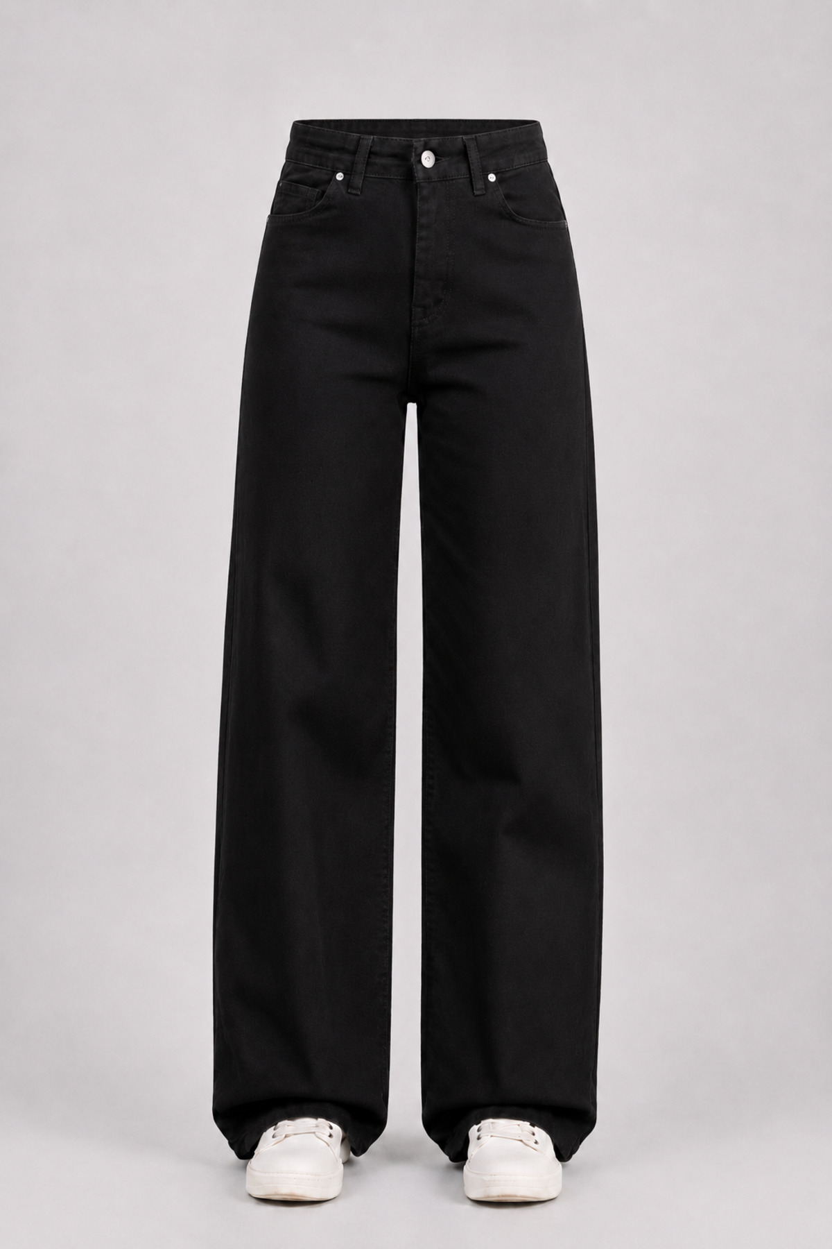 Women's High Waist Wide Leg Jean Jeans Palazzo Pants