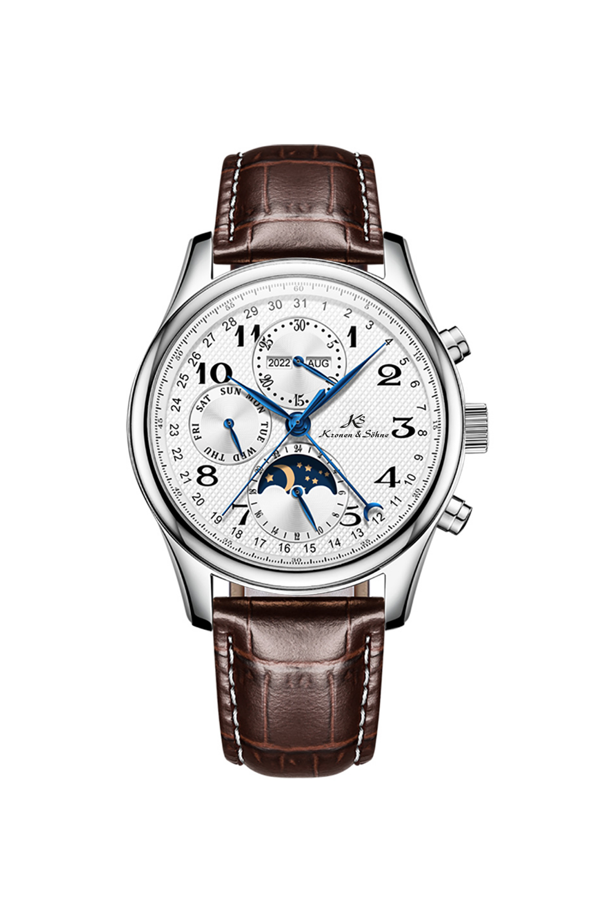 Kronen & Söhne Kronen&Söhne Royalton Moonphase Premium Otomatik Erkek Kol Saati