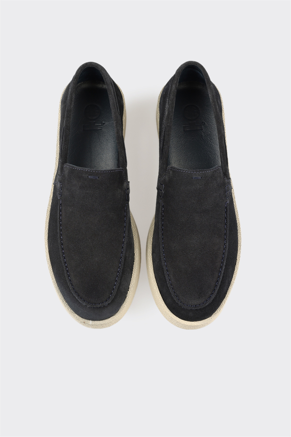 Elle Shoes Lacivert Deri Erkek Günlük Ayakkabı görsel 4