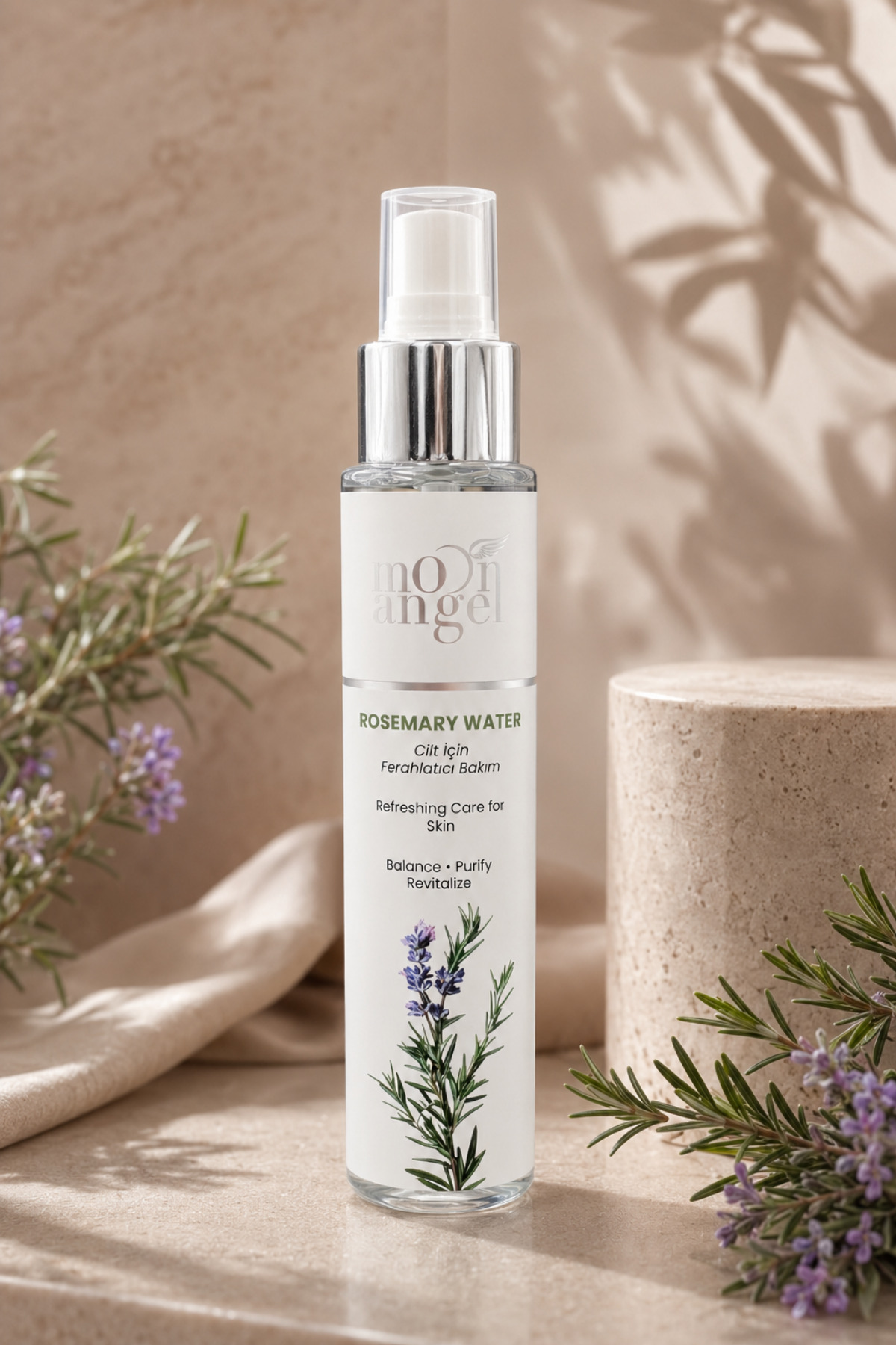 Biberiye Suyu Cilt Bakım Toniği Rosemary Water (Arındırıcı - Dengeleyici Etki) Tonik 100 ml — görsel 2