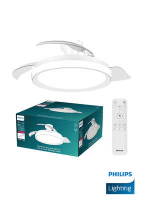 Philips Bliss 35+28W Dim Edilebilir Kumandalı Lambalı Tavan Vantilatörü