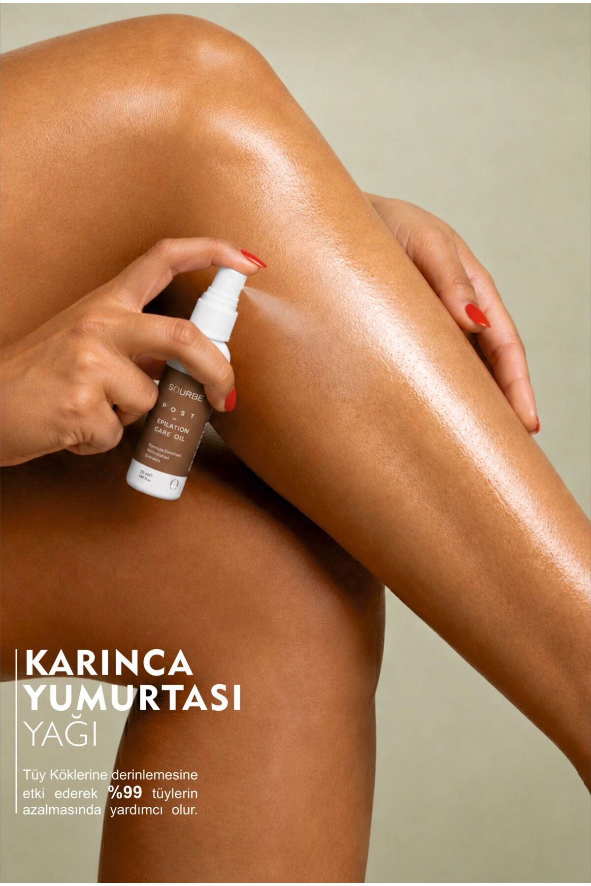 Karınca Yumurtası Yağı Sprey 50 ml | İstenmeyen Tüyler İçin Bakım Yağı | Ant Egg Oil. — SRBKRNC — تصویر 2 از 4