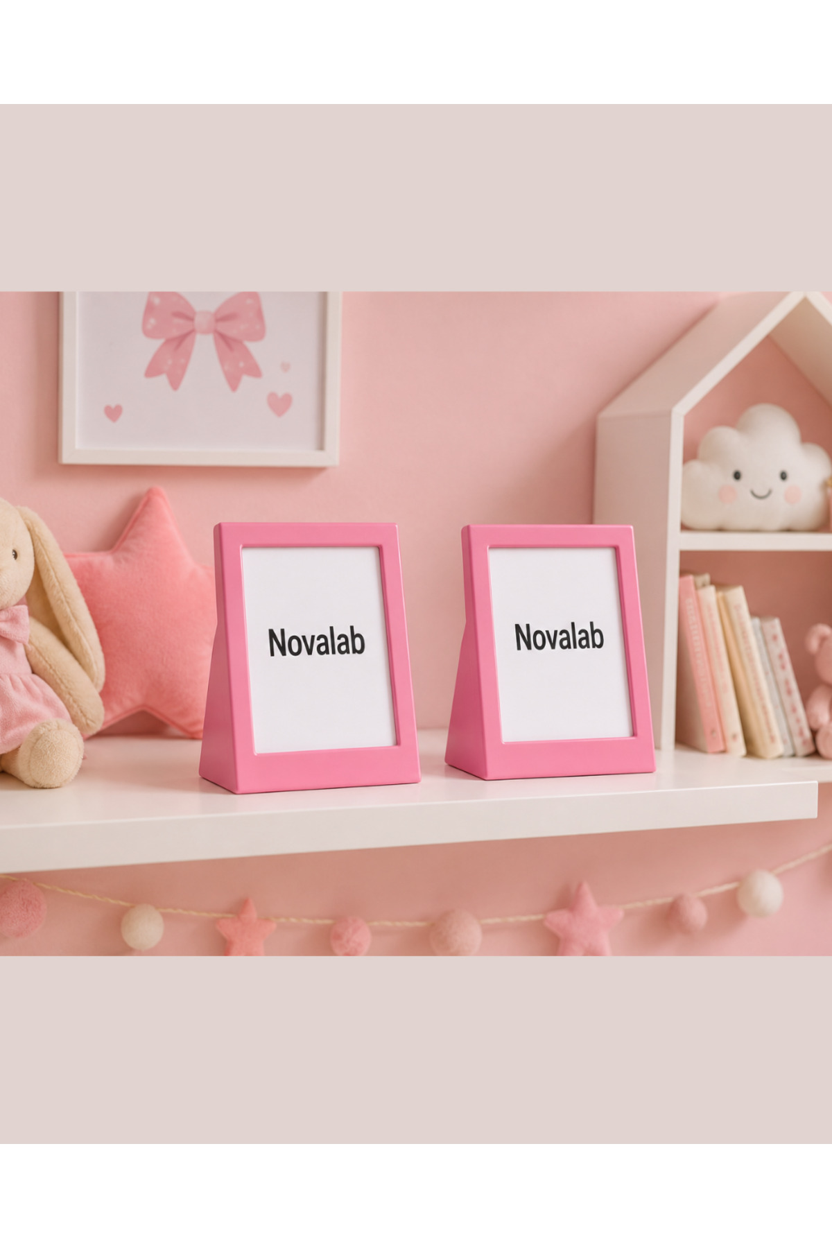 Instax Photo Frame Pink 9x6 cm Instax Photo Frame Desktop - Pack of 2