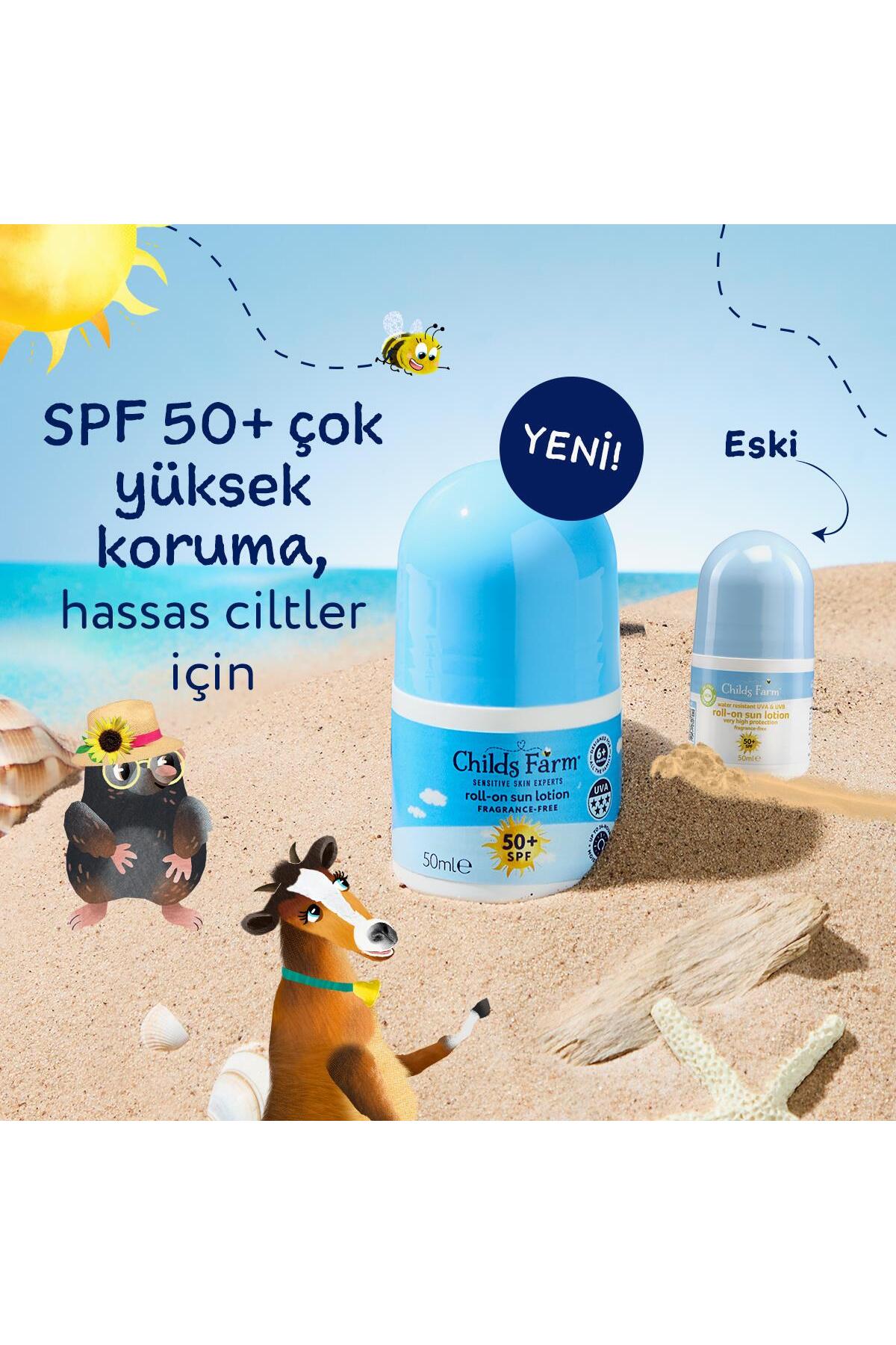 Çocuk Roll On Güneş Kremi SPF 50+ 50 ml — 100114922 — تصویر 2 از 8