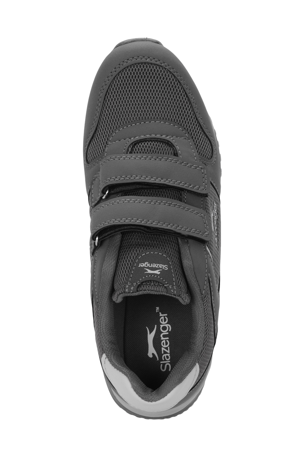 Slazenger ALLURE I Erkek Cırt Cırtlı Koyu Gri Günlük Spor Ayakkabısı görsel 5
