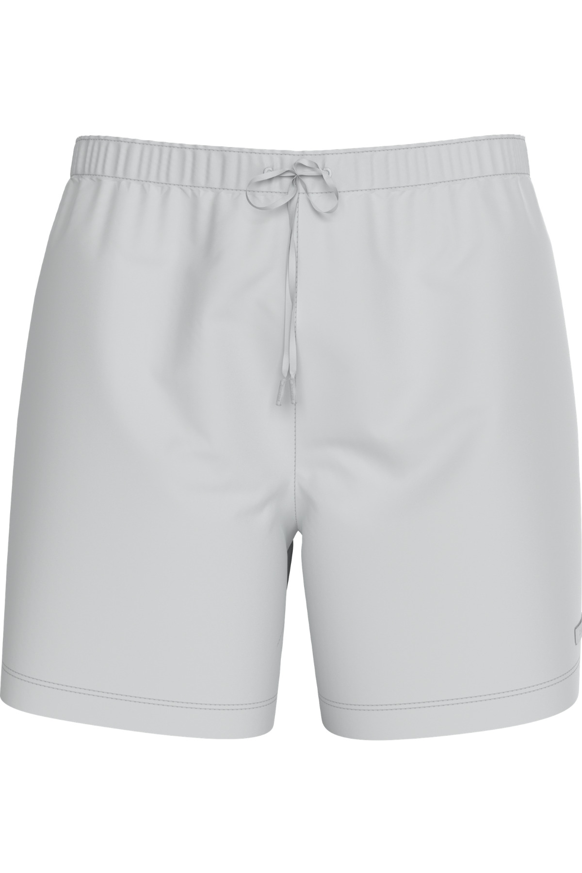 Tommy Hilfiger Men's Mid Waist Belt Drawstring Adjustable Grey Swim Shorts