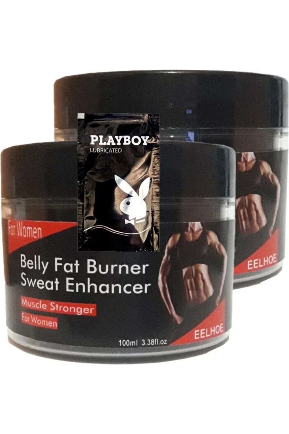 Bezos Belly Fatburner Sweat Enhancer Kadınlar Için Krem 2X100 ml + 1 Adet Jel ile — GU-EYF-24318-AGC01