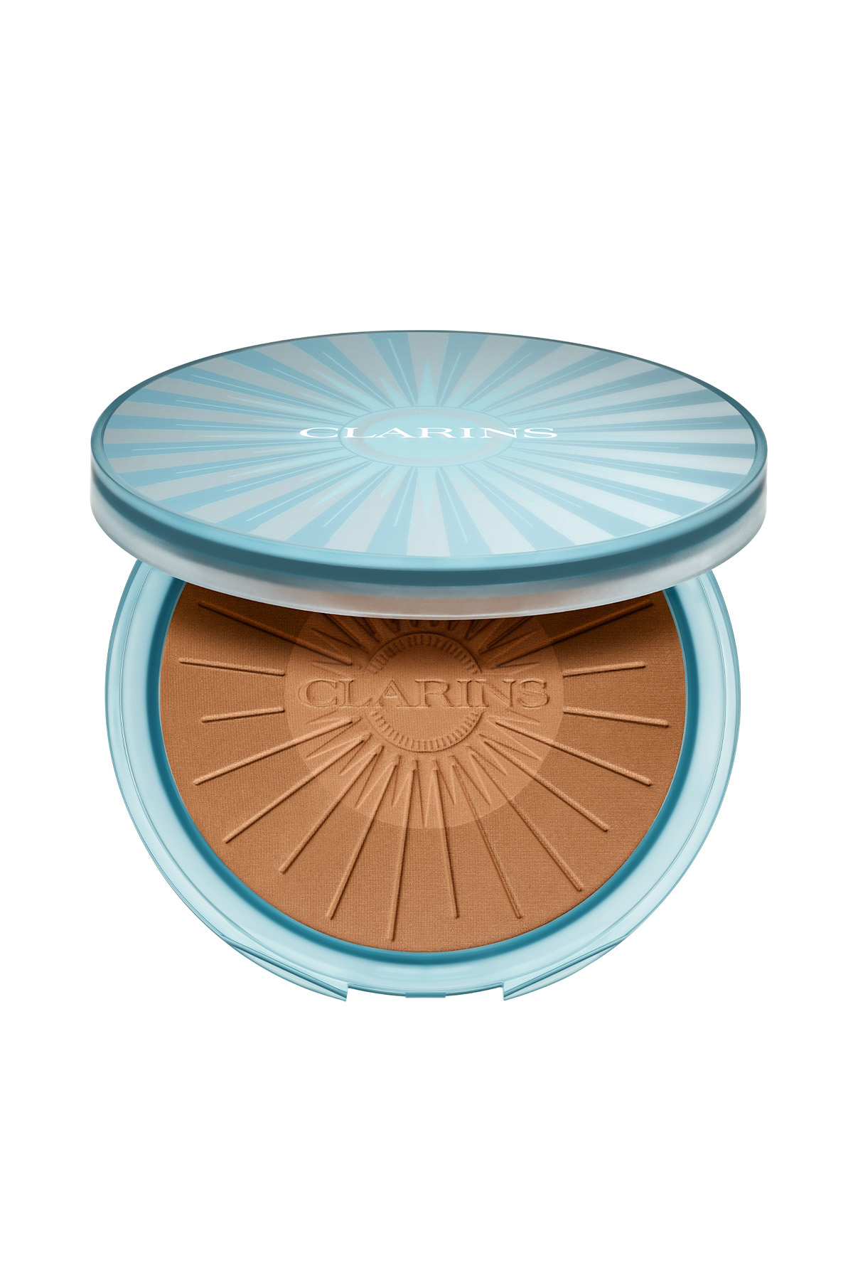 Clarins Cryo Healthy-Glow Bronzing Powder 18G - Işıltılı Bitişli Bronzlaştırıcı Kompakt Pudra — قهوهای 3666057402517