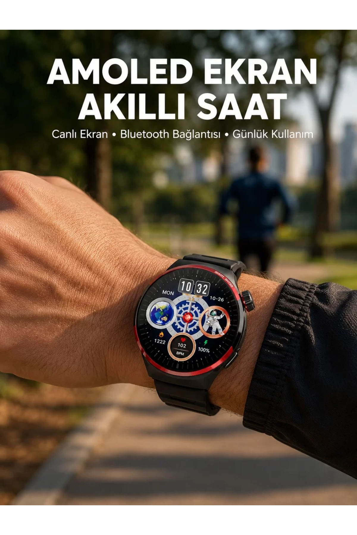 Bluetooth Arama Özellikli Akıllı Saat Suya Dayanıklı Yeni Nesil