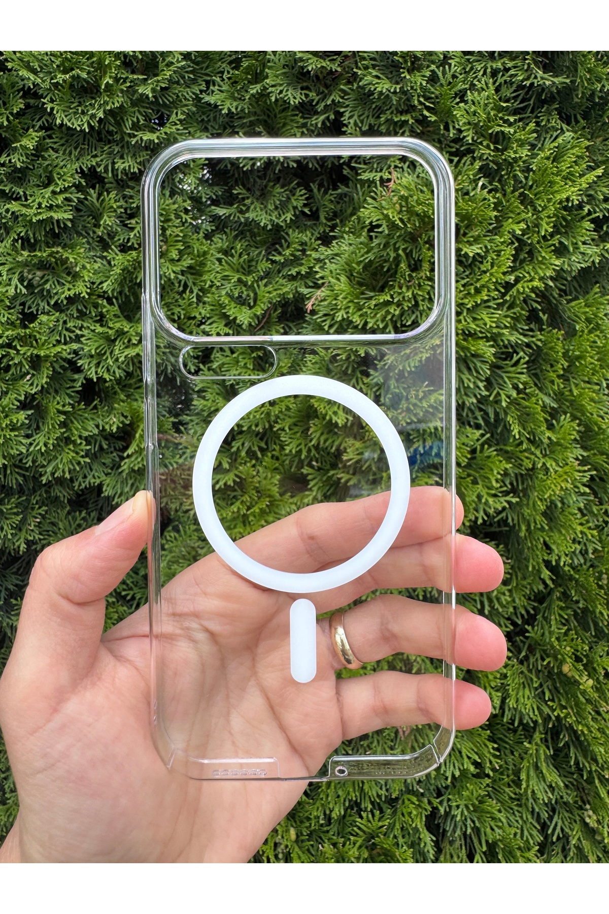 Mi 17 Pro Max Uyumlu Kılıf İnce Sert Sararmaz Magsafe Kamera Kenarı Korumalı Koruyucu Dayanıklı Transparan Arka Kapak
