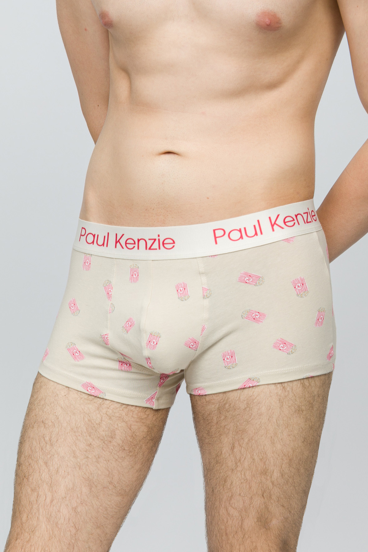 Paul Kenzie Erkek Trunk Boxer - Popcorn görsel 5