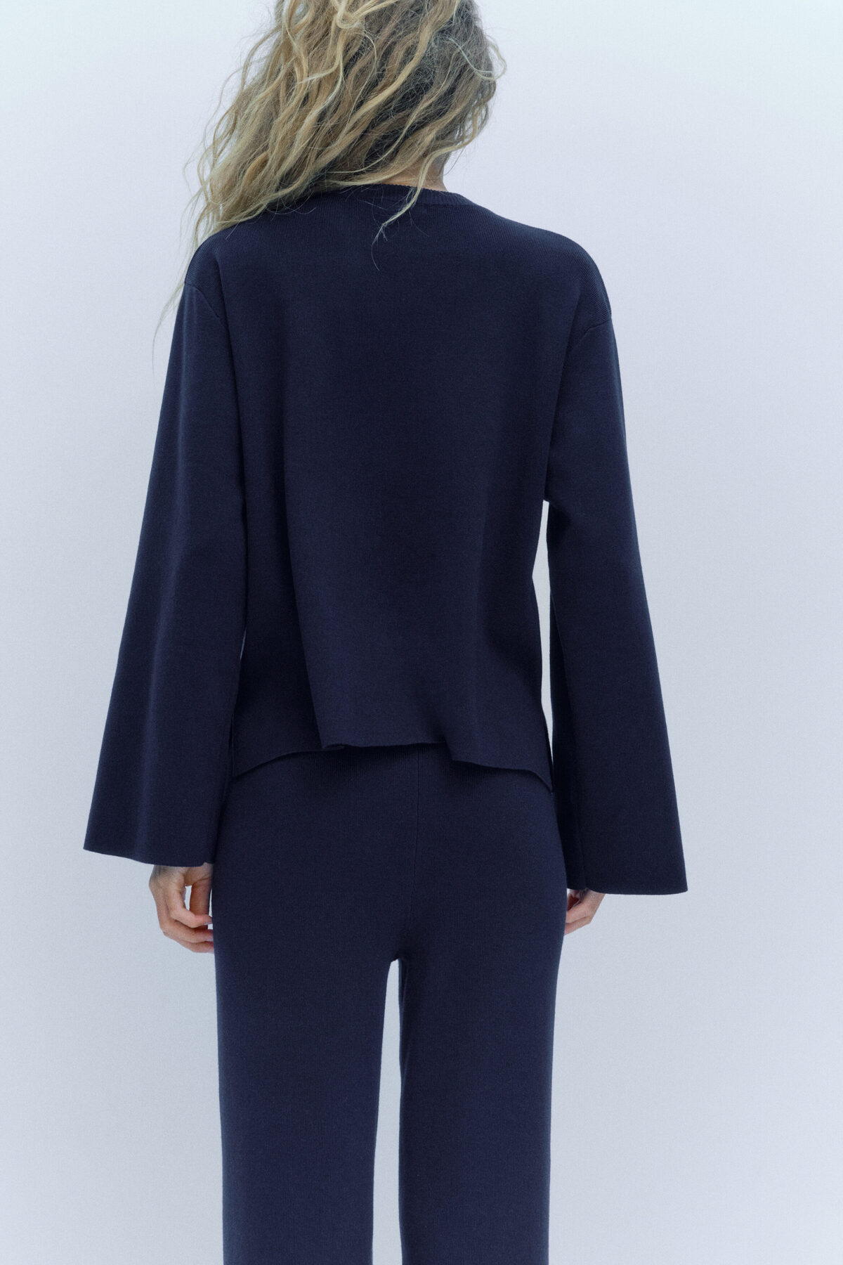 H&M Oversize İnce Triko Kazak görsel 5