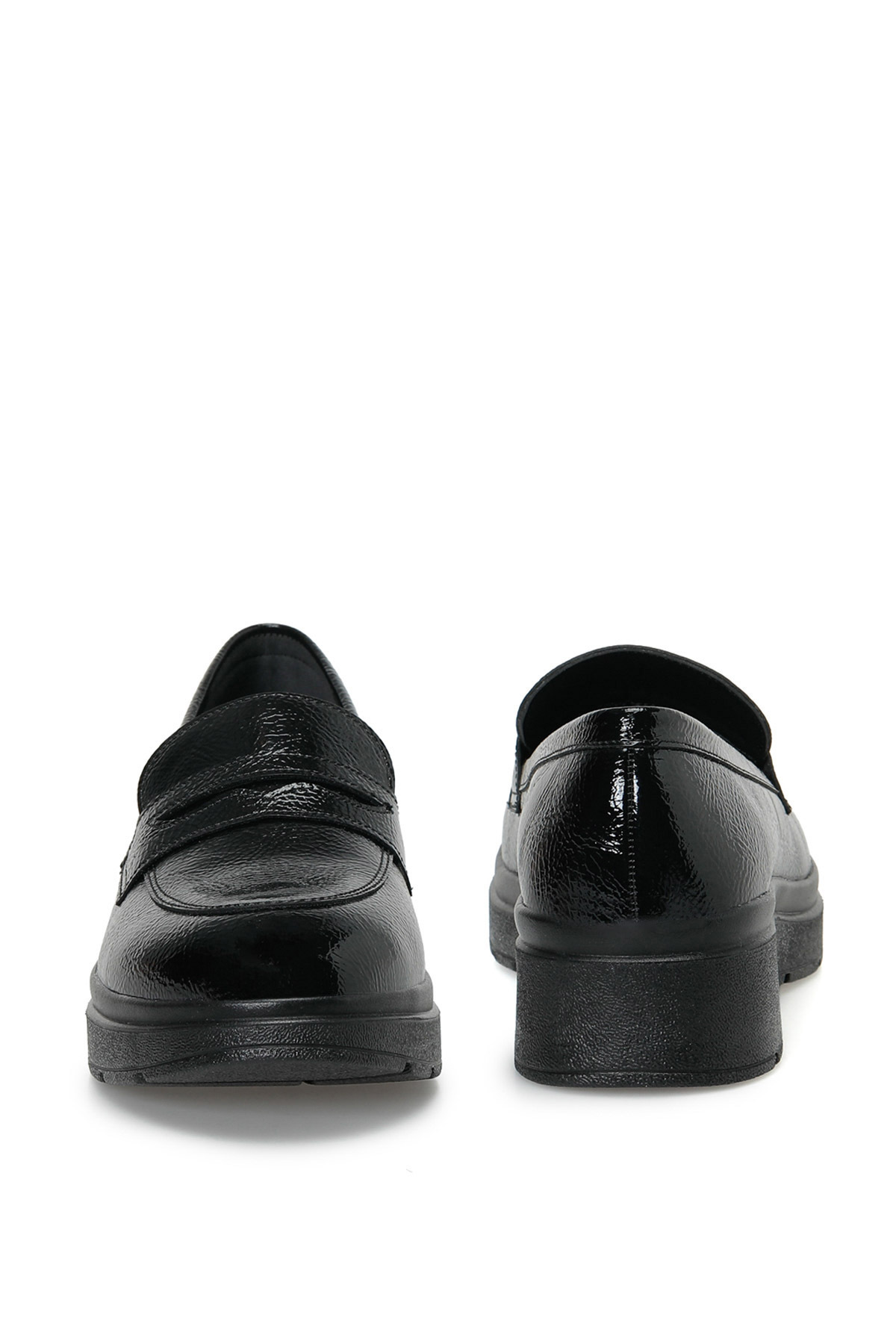 Polaris 167057.Z Siyah Kadın Loafer görsel 5