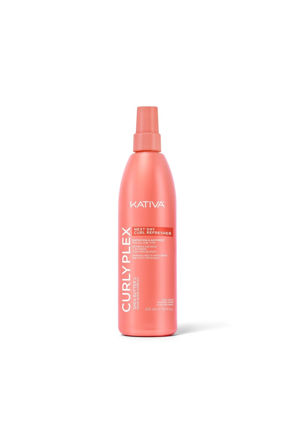 Kativa Curly Plex Dalgalı ve Kıvırcık Saçlar İçin Bukle Canlandırıcı Sprey 225 ml — MS122165666566