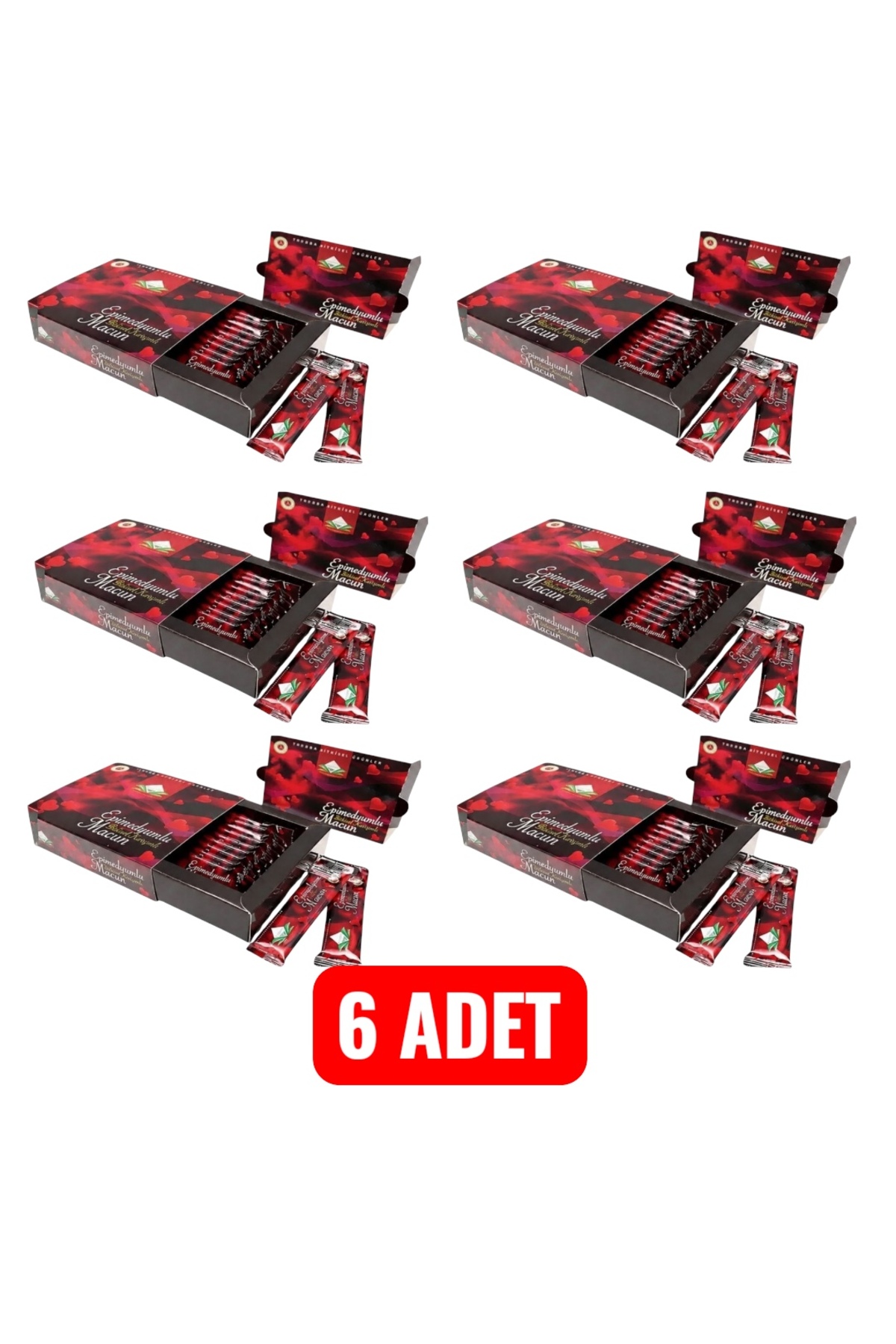 Themra Kuvvet Mesir Atom Güç Epimedyümlü1 Macun 6 Kutu 12X12 GR — chjkjgv
