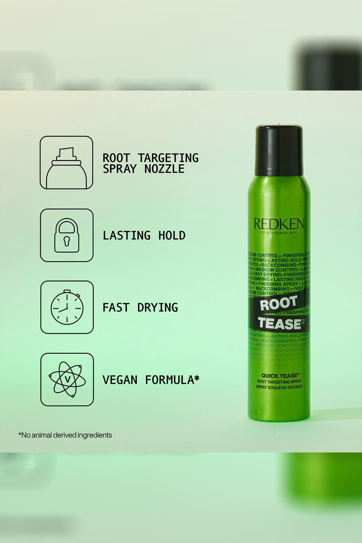 اسپری حجم دهنده موی Root Tease مخصوص موهای خشک ۲۵۰ میلی لیتر — ۹۱۶۱۰ — تصویر 2 از 5