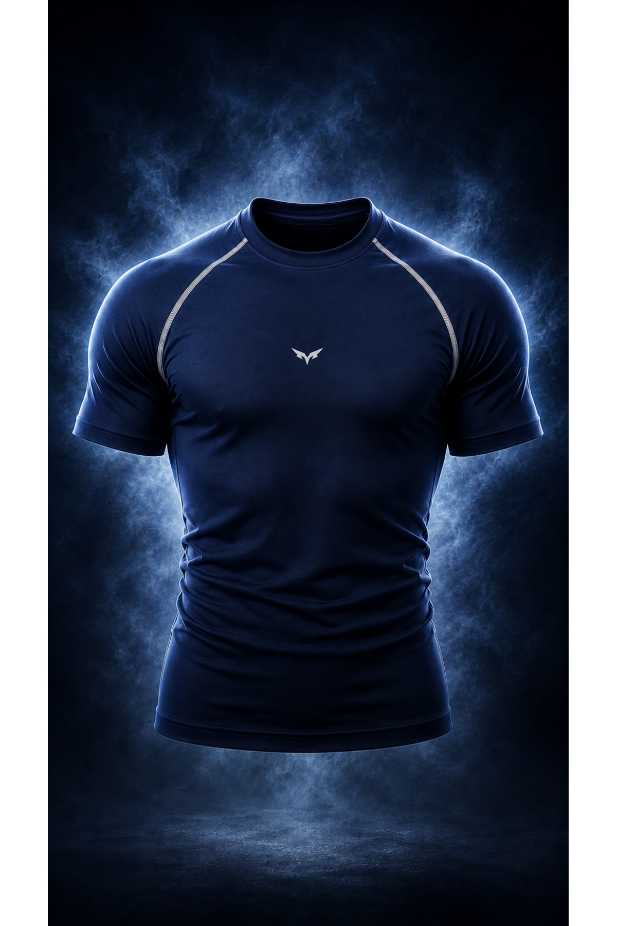 NOXRA Erkek Compression Spor Tişörtü, Slim Fit Fitness Gym Antrenman Tişörtü