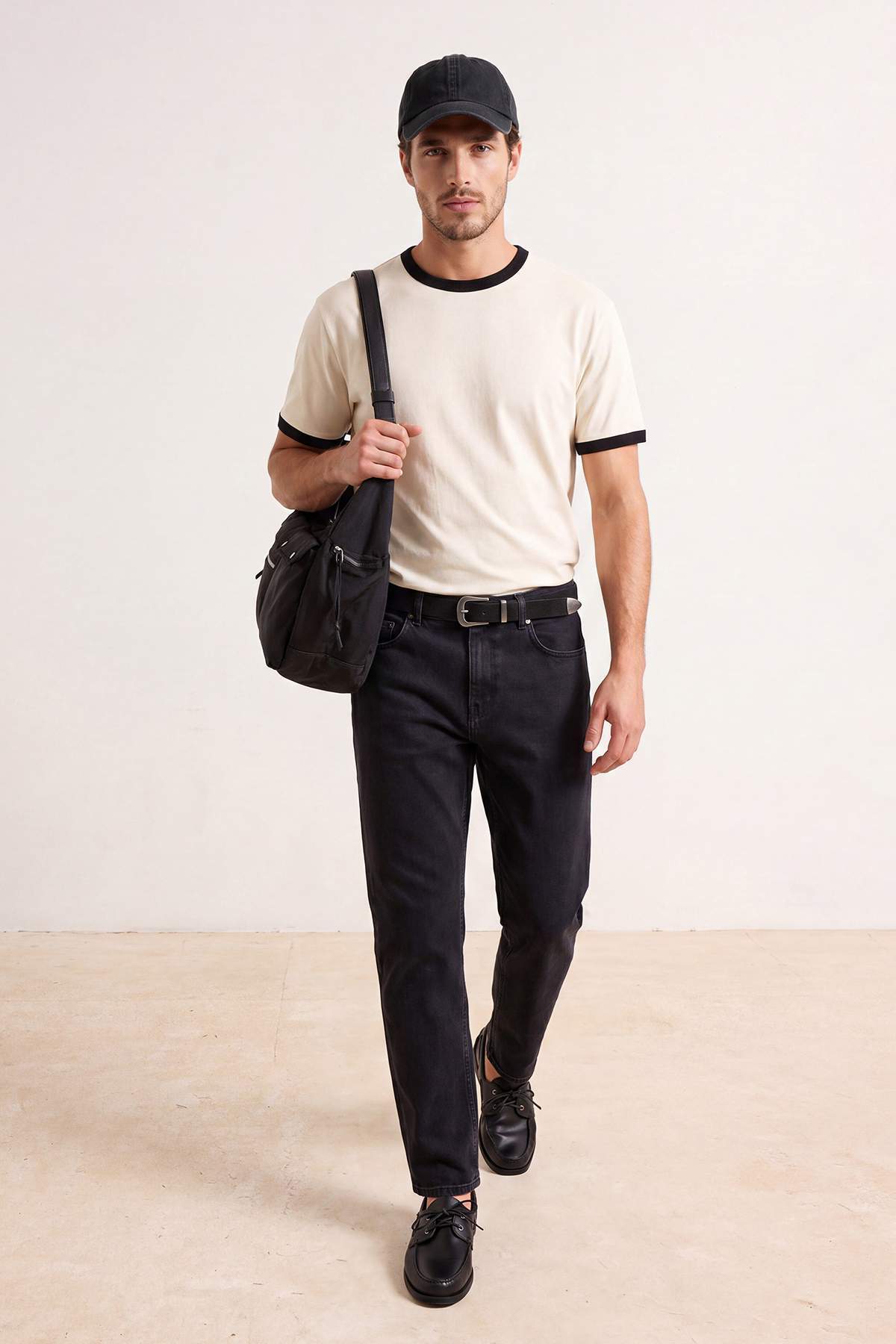 Trendyolmilla Man Siyah Normal Kalıp/Regular Fit Erkek Jeans TMNSS26JE00005